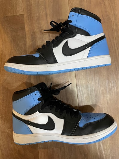 Nike Air Jordan 1 Retro High OG "University Blue/UNC Toe"