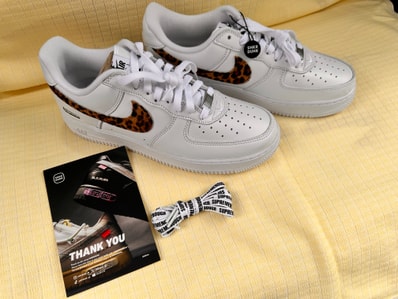 GOODENOUGH × Supreme × Nike Air Force 1 Low "White/Leopard" (25SS Week15)