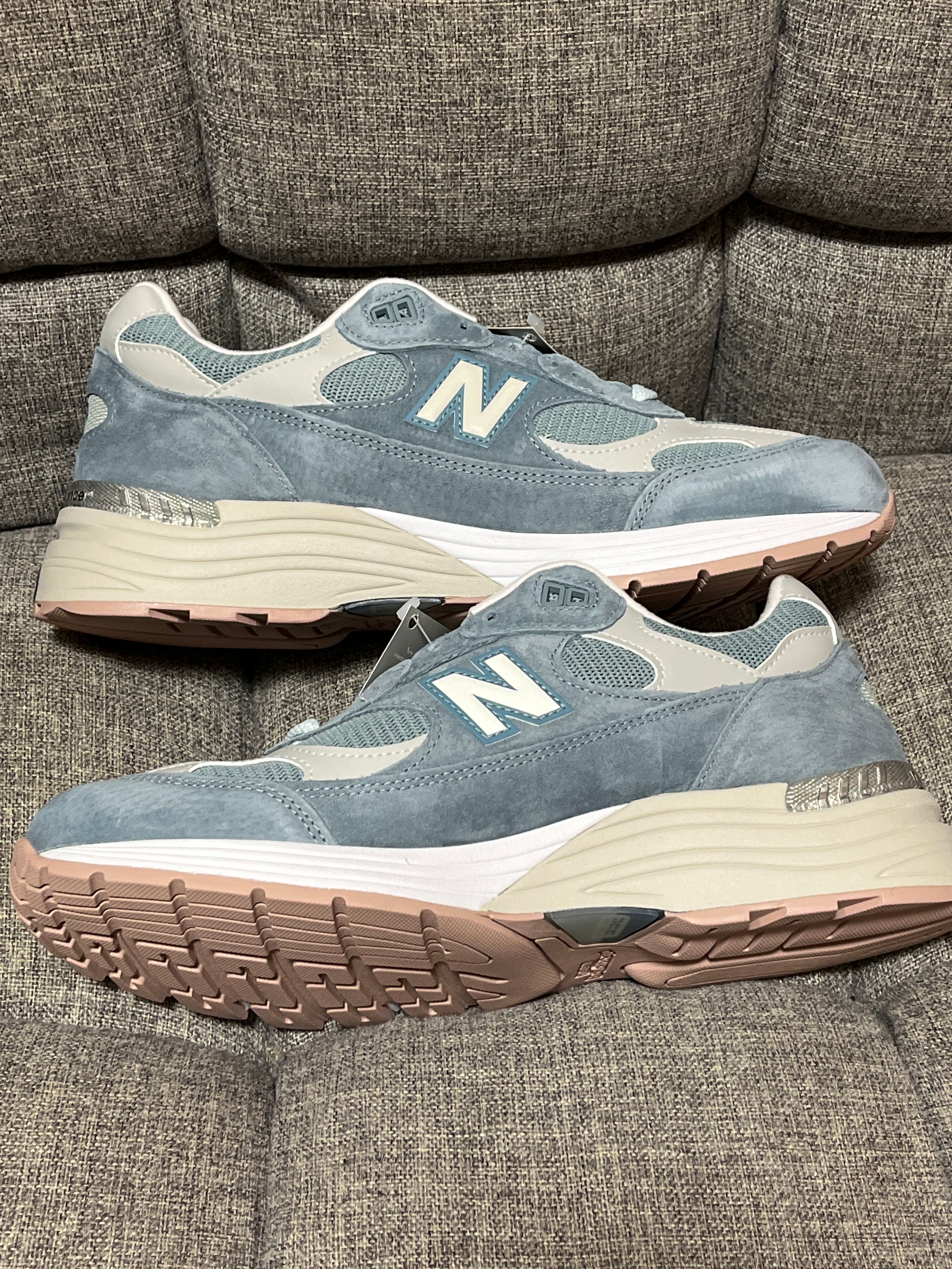 KITH × New Balance 992 "Aegean Blue/Shadow Gray"