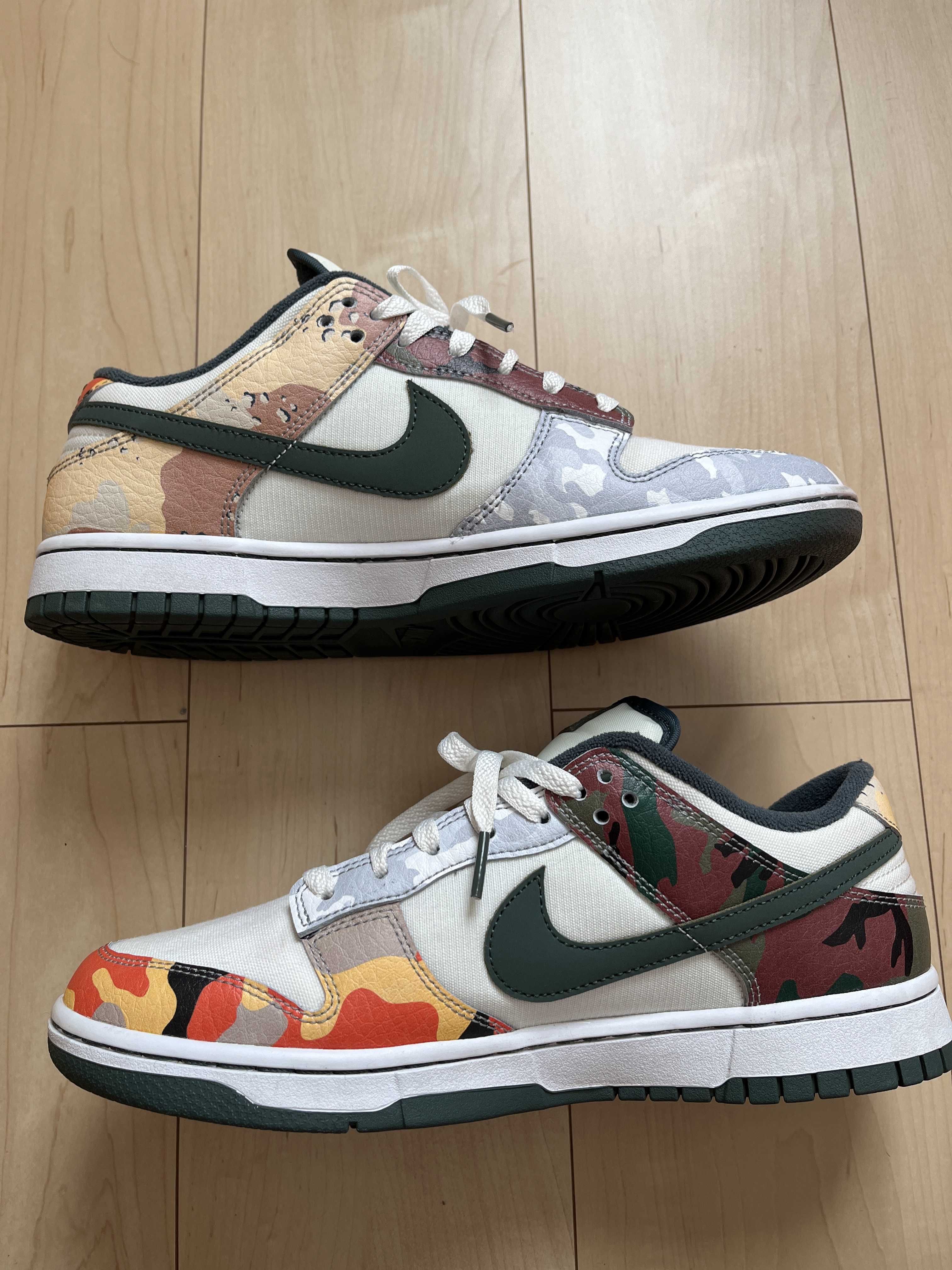 Nike Dunk Low "Sail Multi Camo"