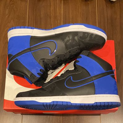 Nike Dunk High "Blue Camo"