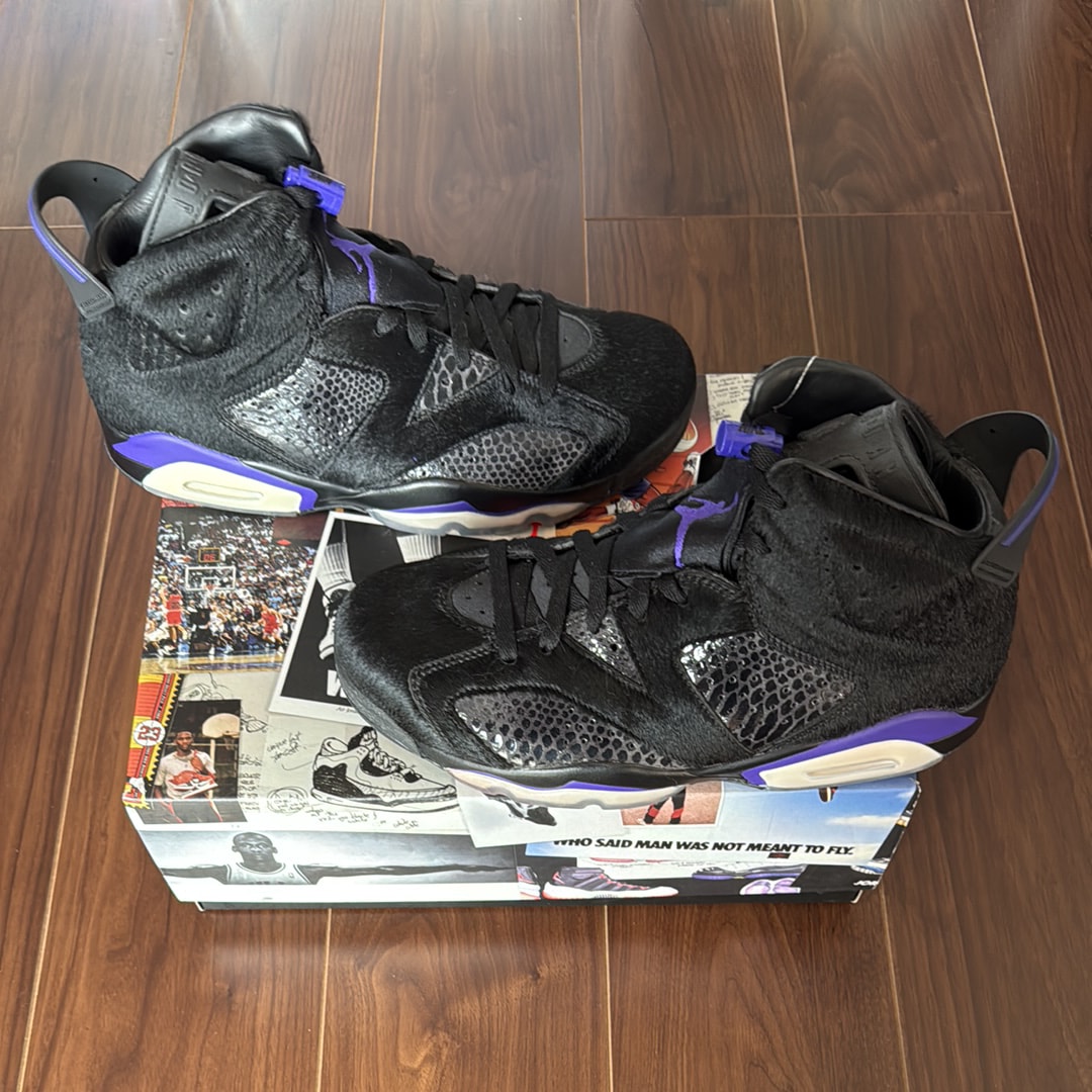 Nike Air Jordan 6 NRG "Black/Dark Concord"