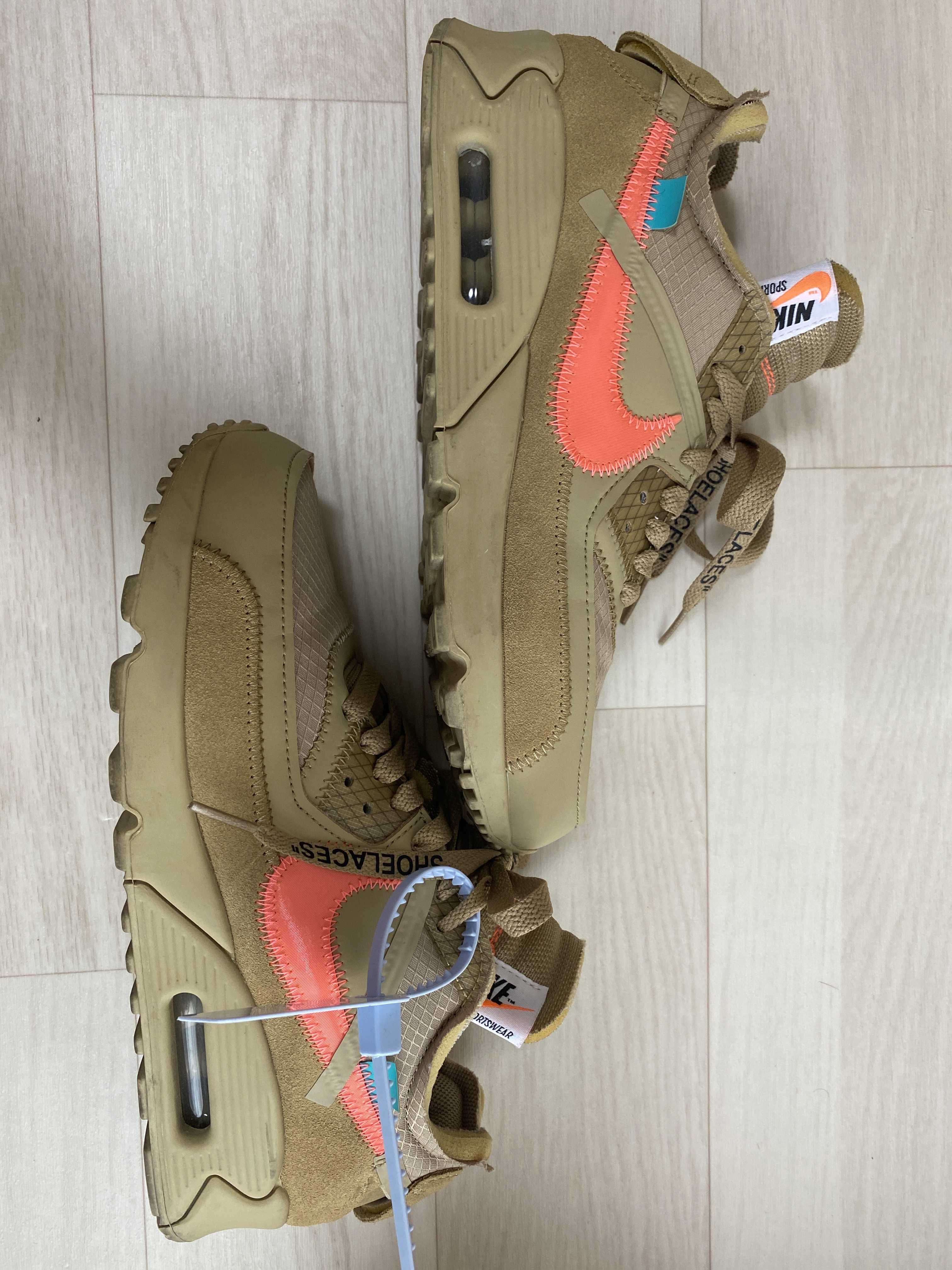 Off-White × Nike Air Max 90 "Desert Ore"