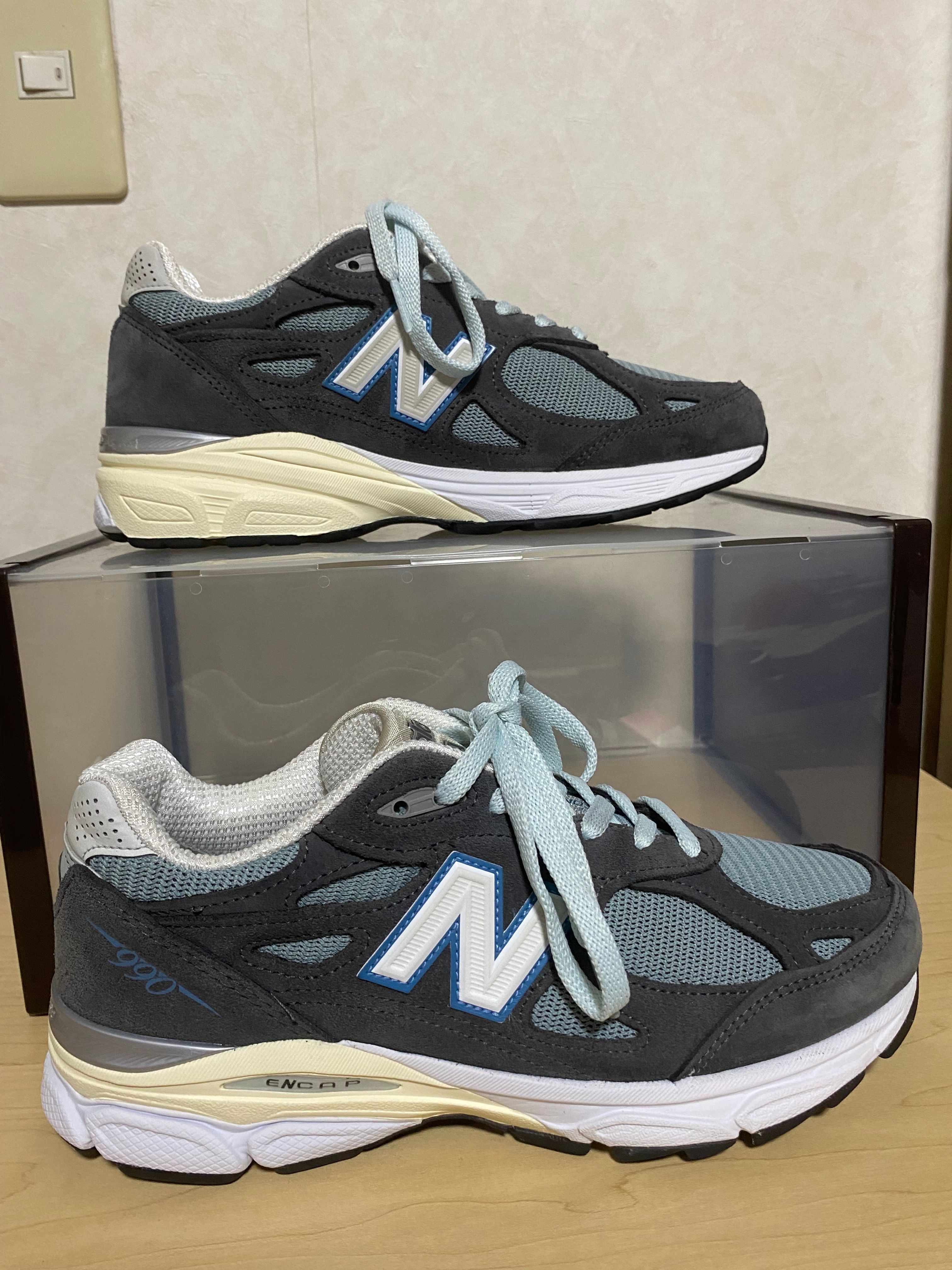 KITH × New Balance 990V3 "Steel Blue"