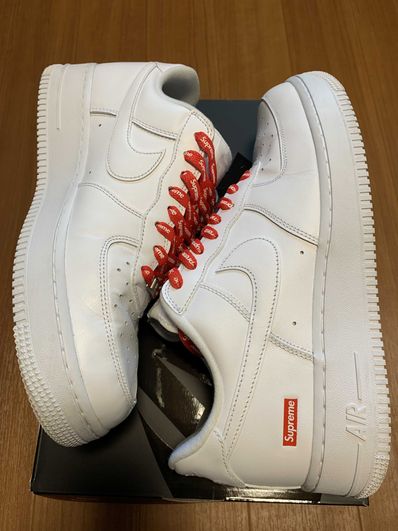 Supreme × Nike Air Force 1 Low "White"