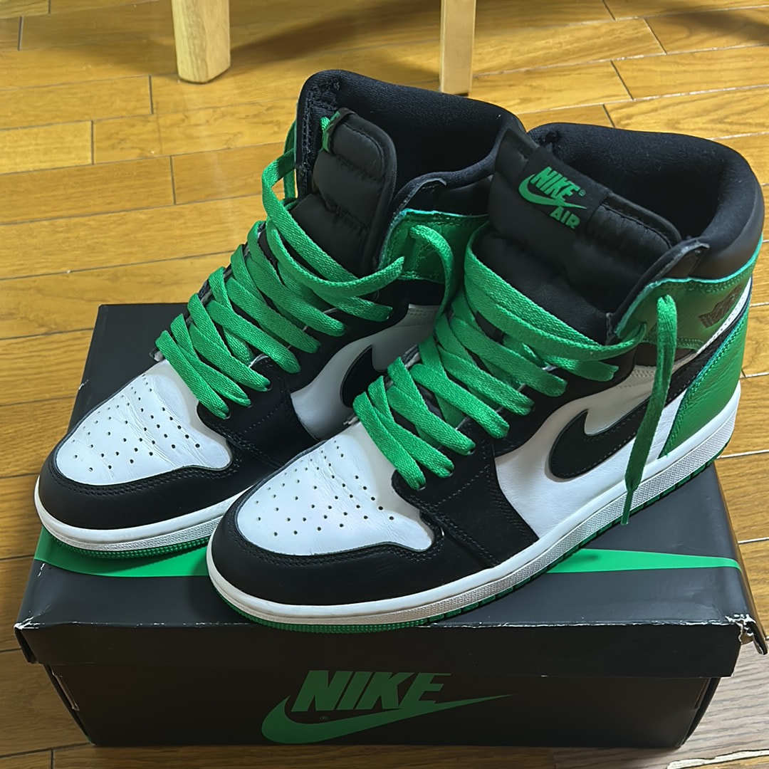 Nike Air Jordan 1 Retro High OG "Celtics/Black and Lucky Green" (2023)