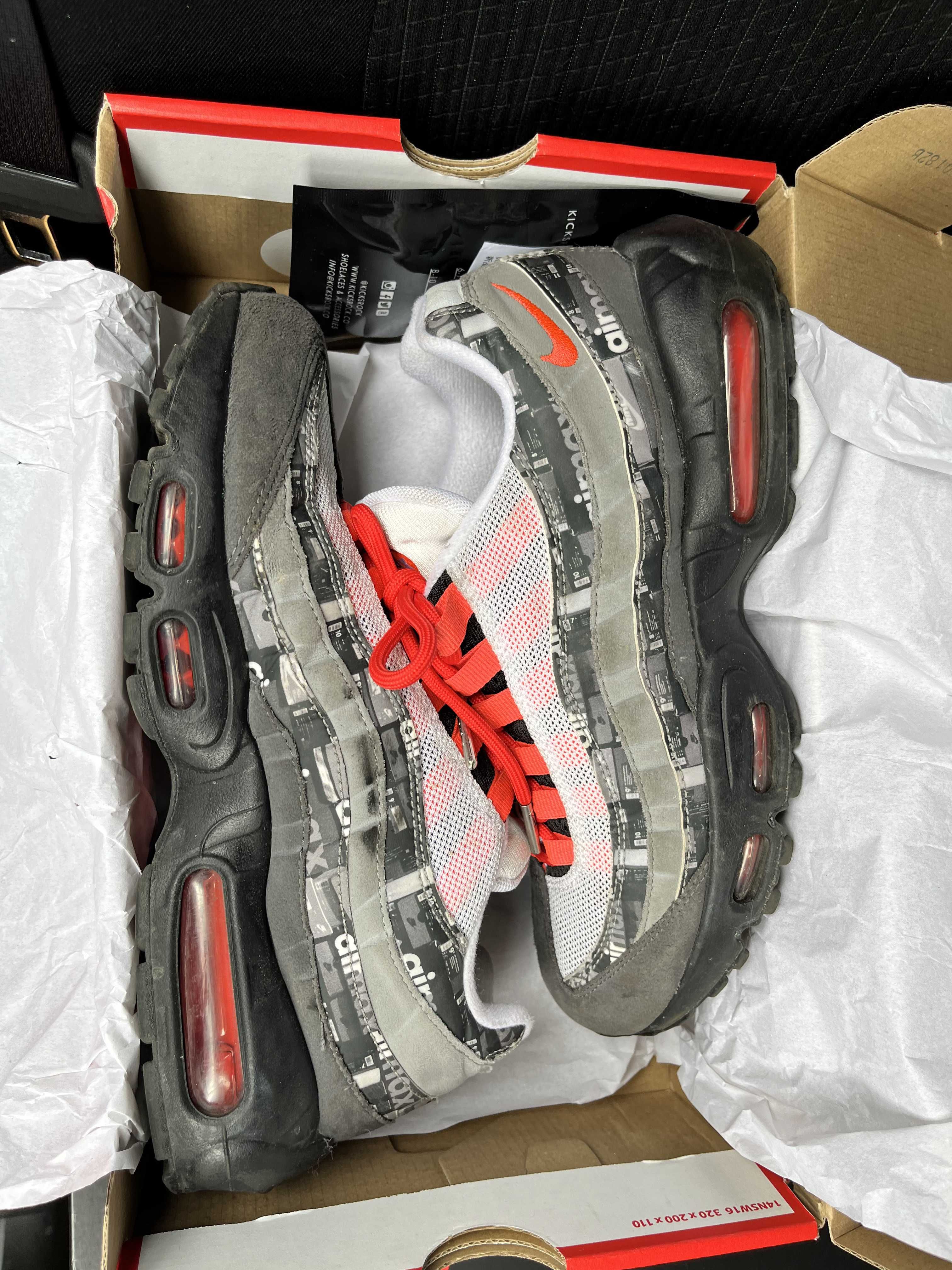 atmos × Nike Air Max 95 "Red We Love Nike"