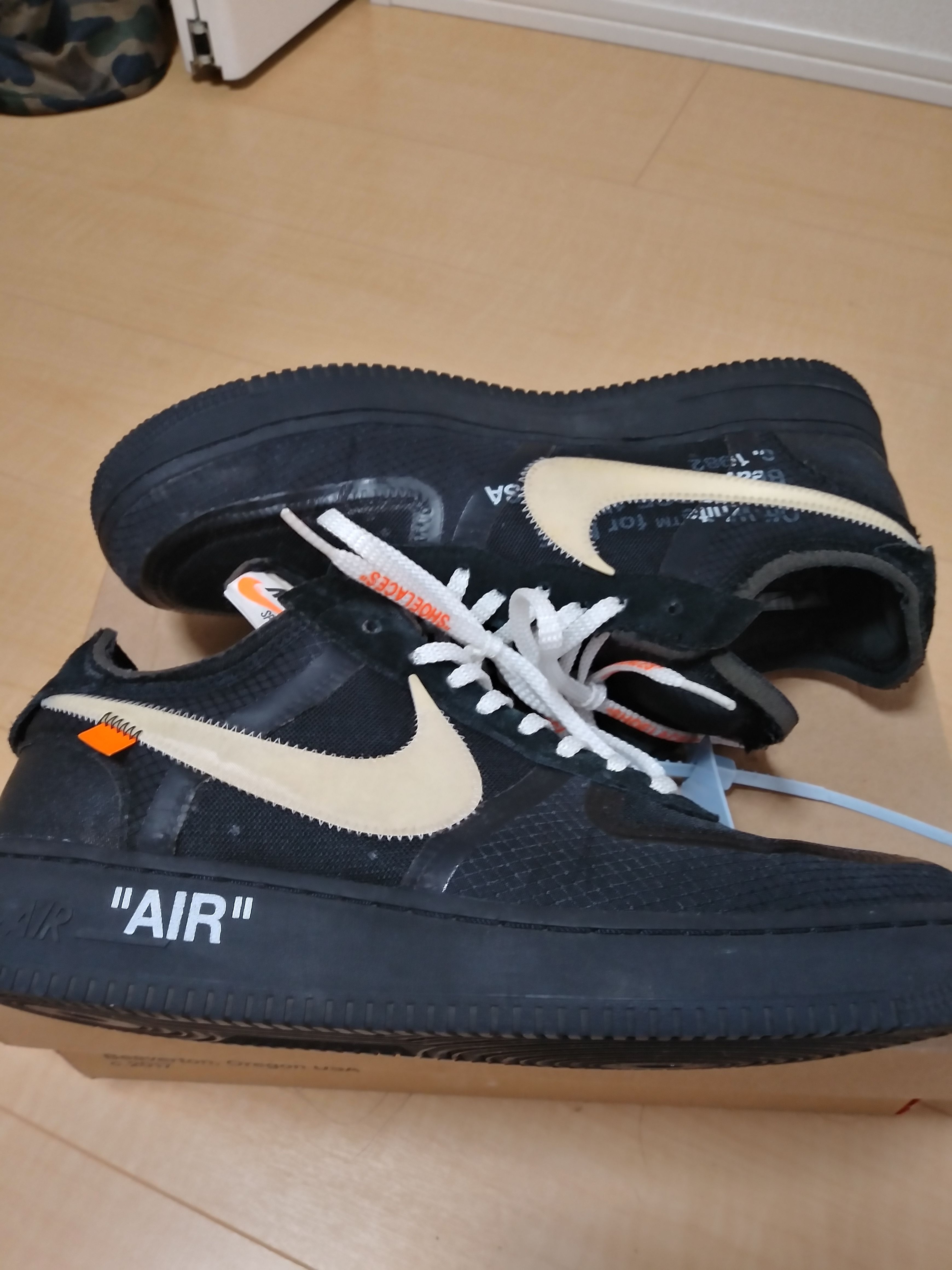 Off-White × Nike Air Force 1 Low "Black"