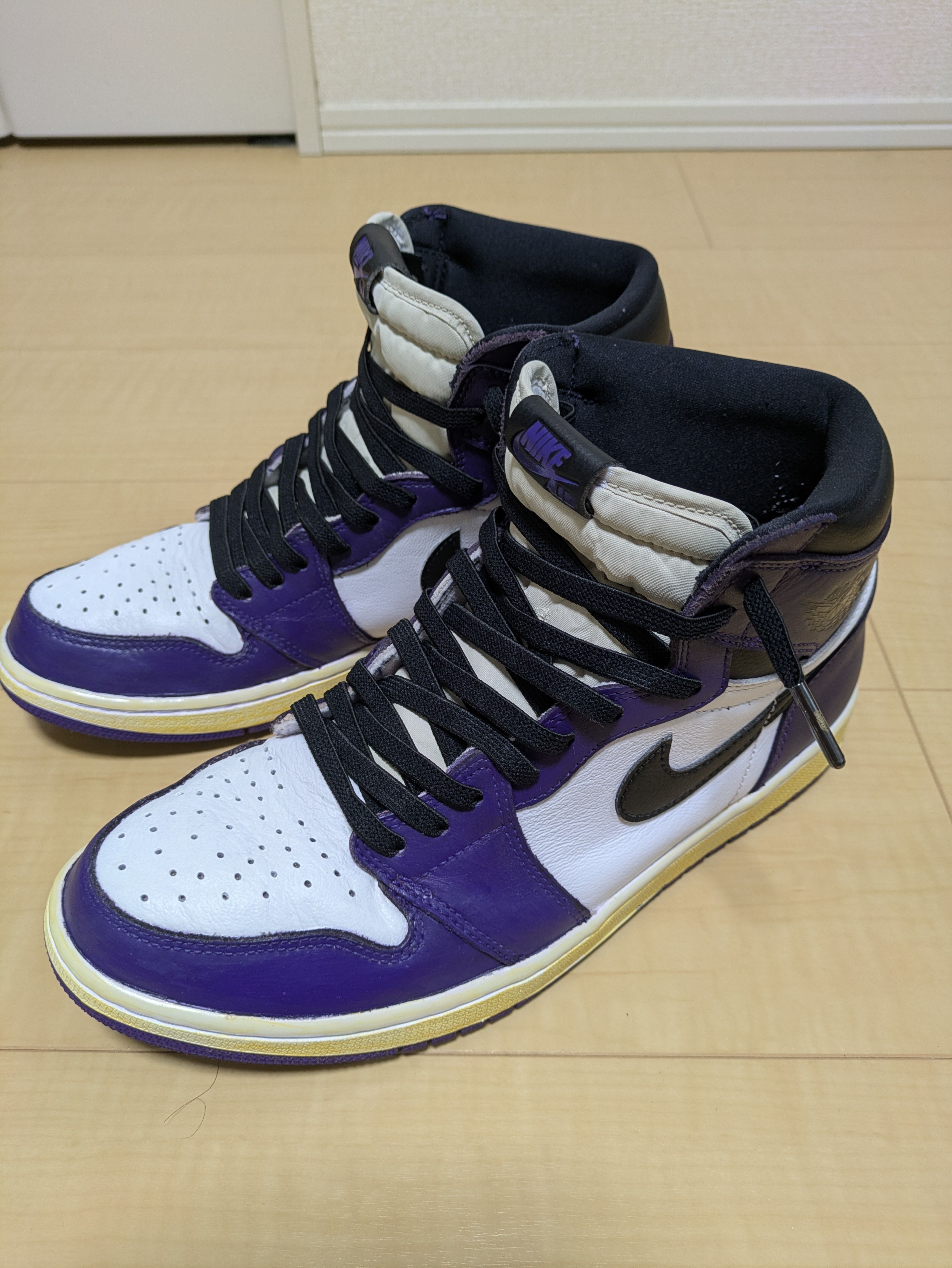 Nike Air Jordan 1 Retro High OG "Court Purple White/Black" (2020)
