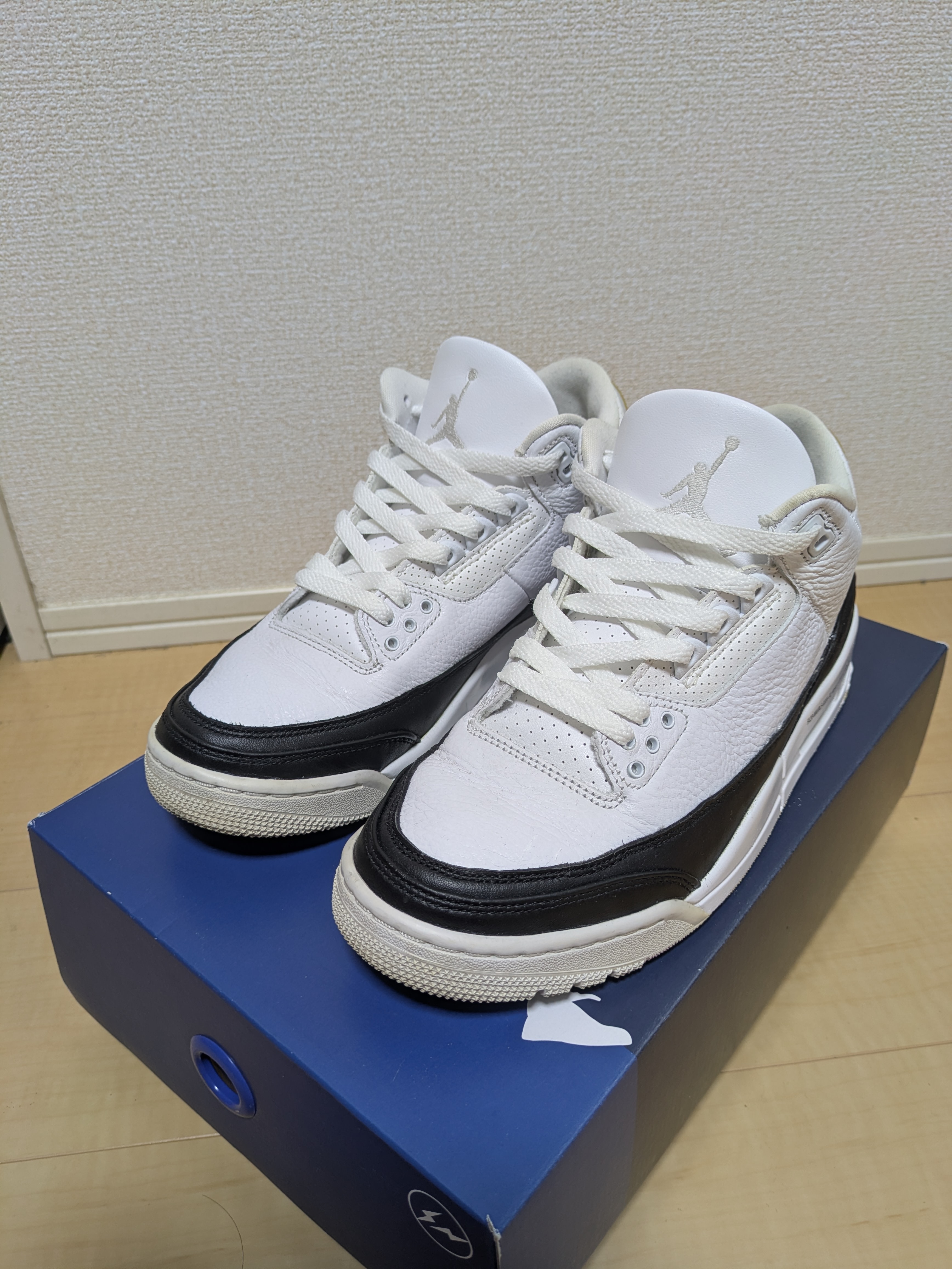 Fragment × Nike Air Jordan 3 "White/Black"