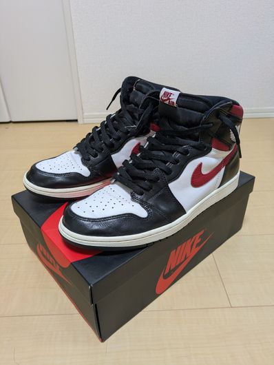 Nike Air Jordan 1 Retro High "Black/White/Sail/Gym Red"