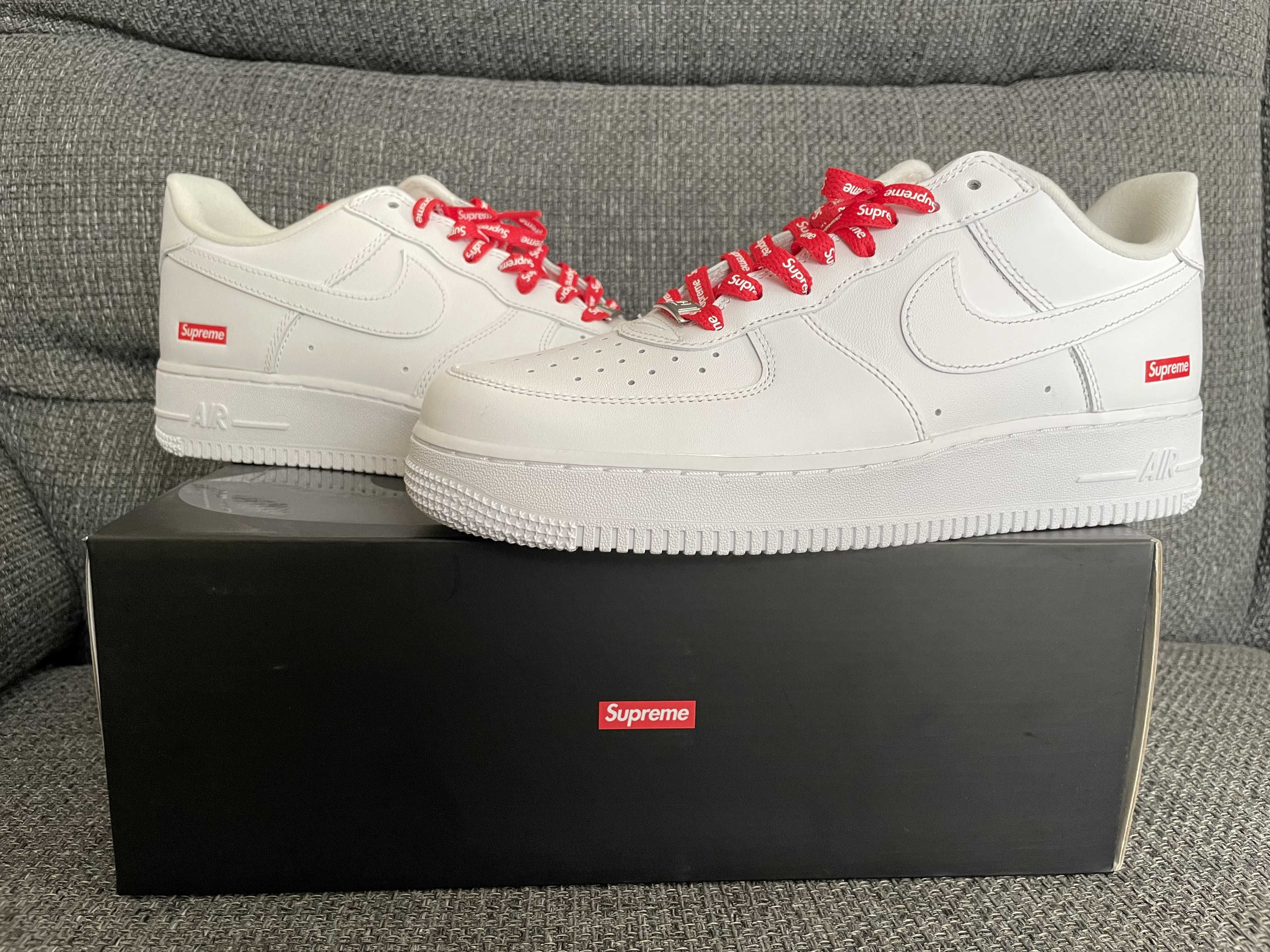 Supreme × Nike Air Force 1 Low "White"