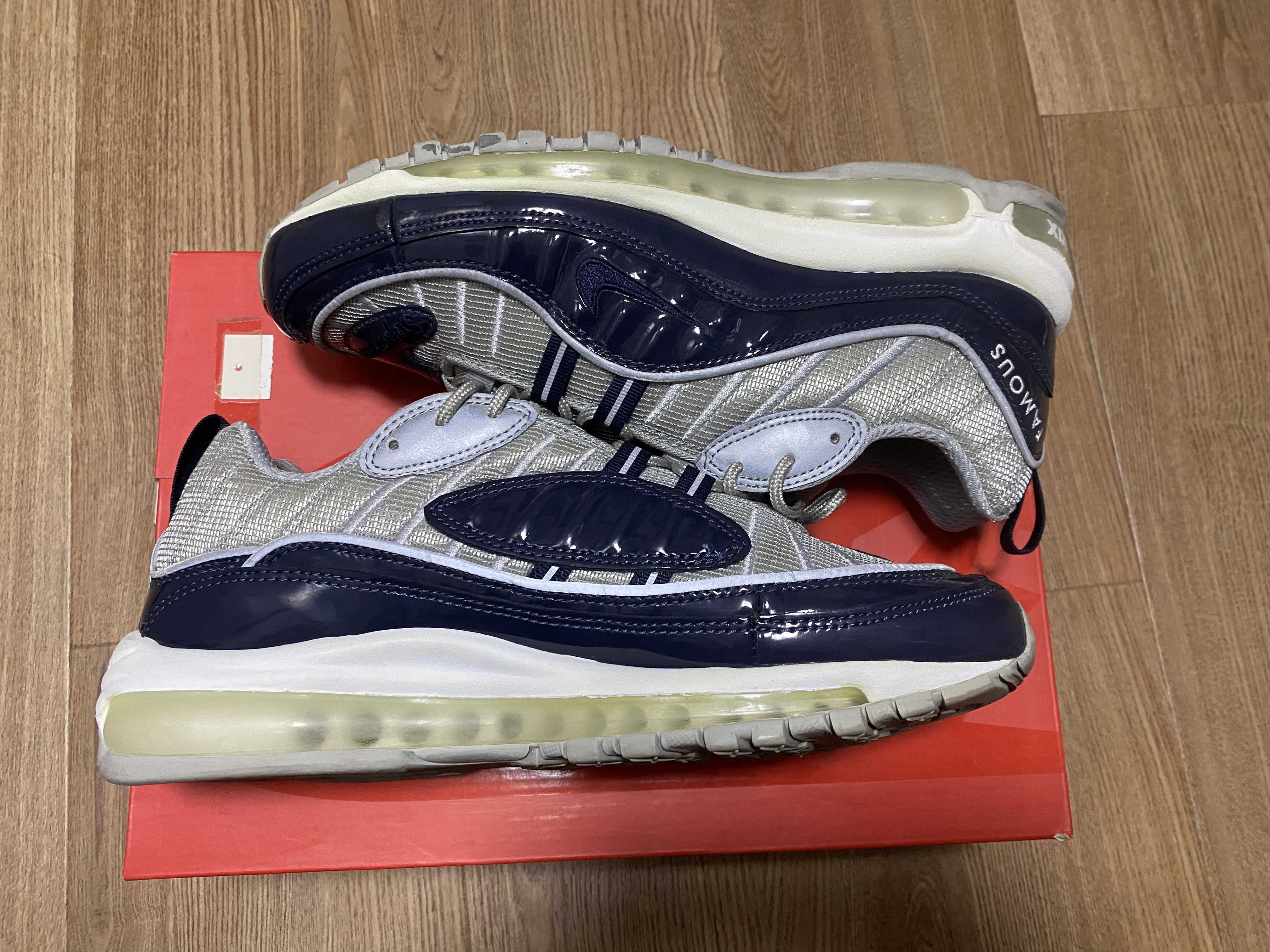 Supreme × Nike Air Max 98 "Obsidian"