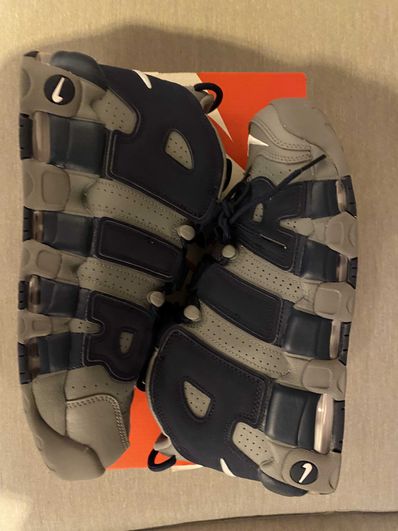 Nike Air More Uptempo '96 "Cool Grey/White/Midnight Navy"