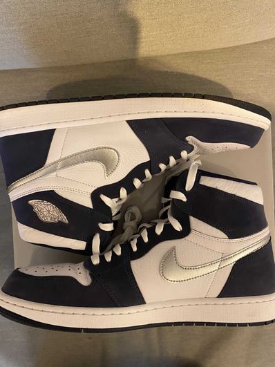 Nike Air Jordan 1 High OG CO.JP "White/Midnight Navy" (2020)(ブリーフケースなし)