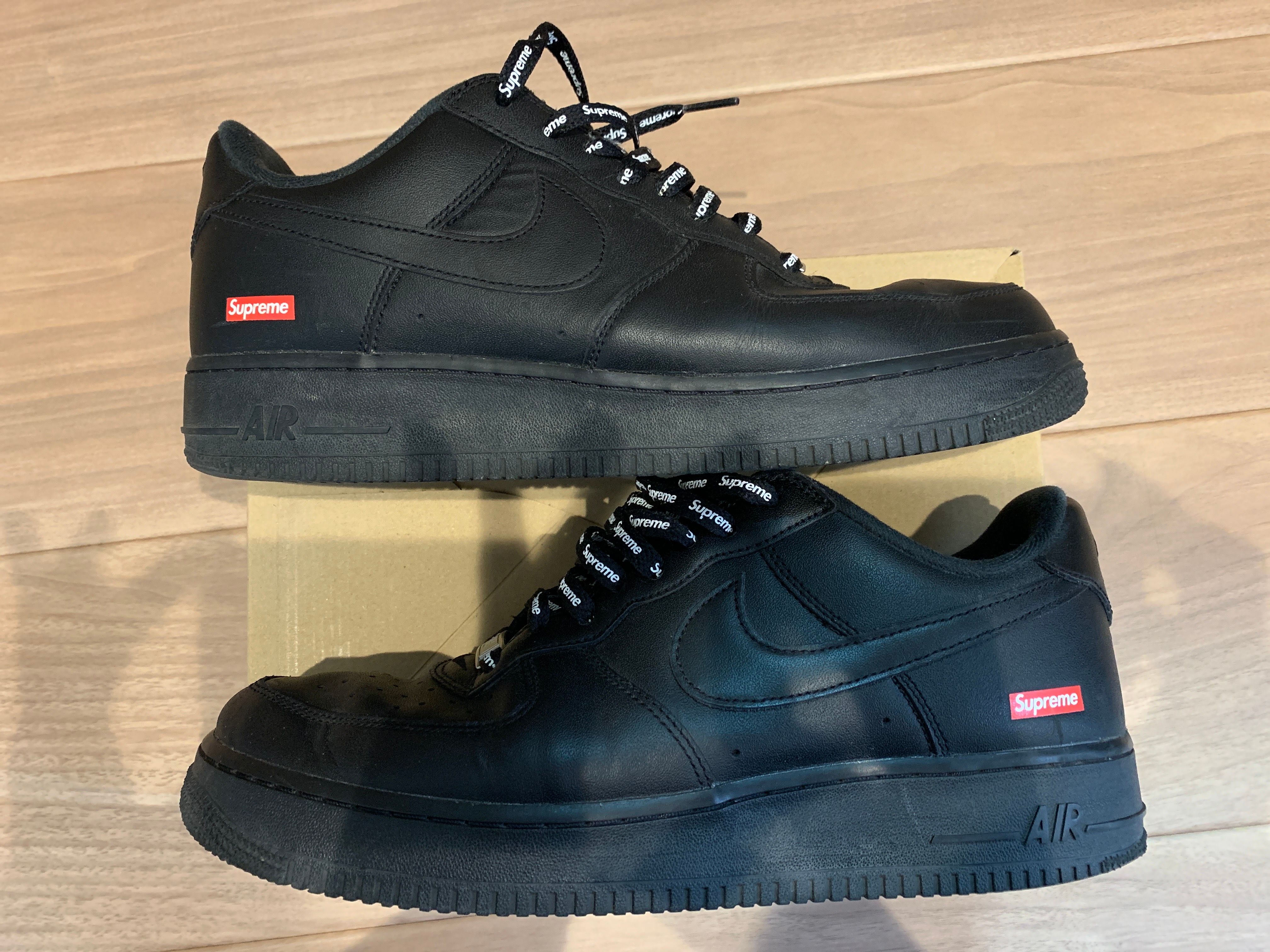 Supreme × Nike Air Force 1 Low "Black"