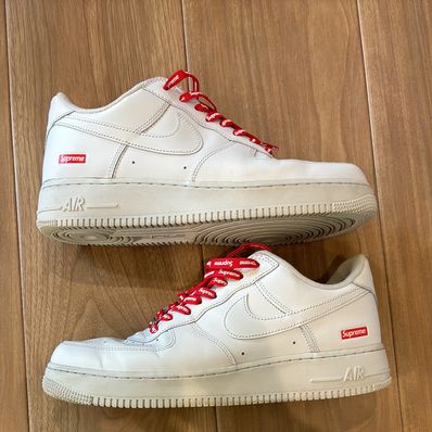 Supreme × Nike Air Force 1 Low "White"