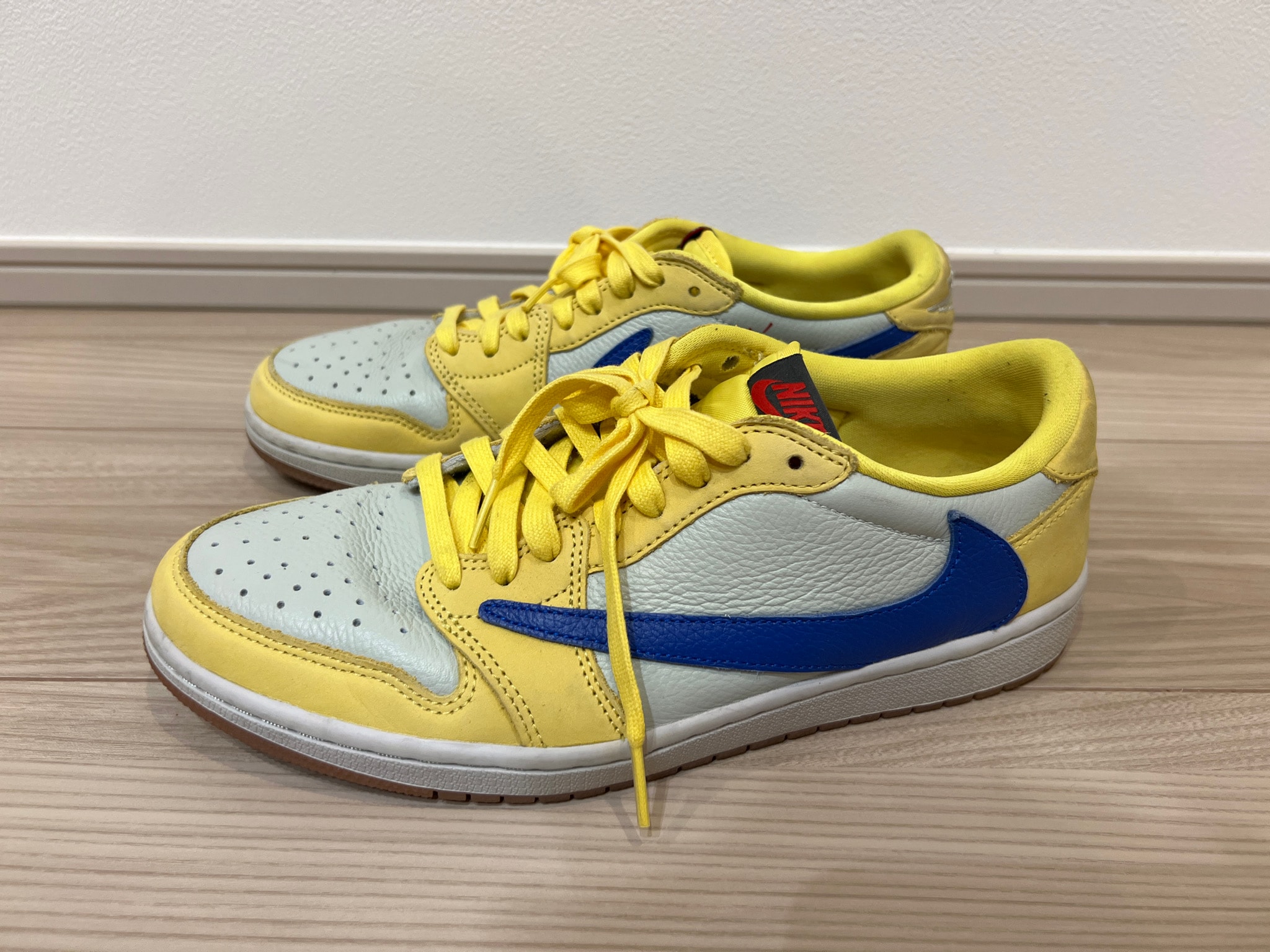 Travis Scott × Nike Women's Air Jordan 1 Retro Low OG "Canary"