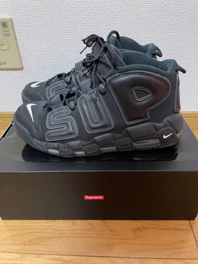 Supreme × Nike Air More Uptempo "Black"