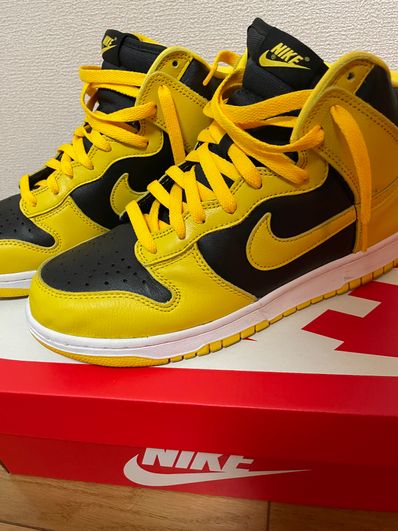 Nike Dunk High "Black/Varsity Maize"