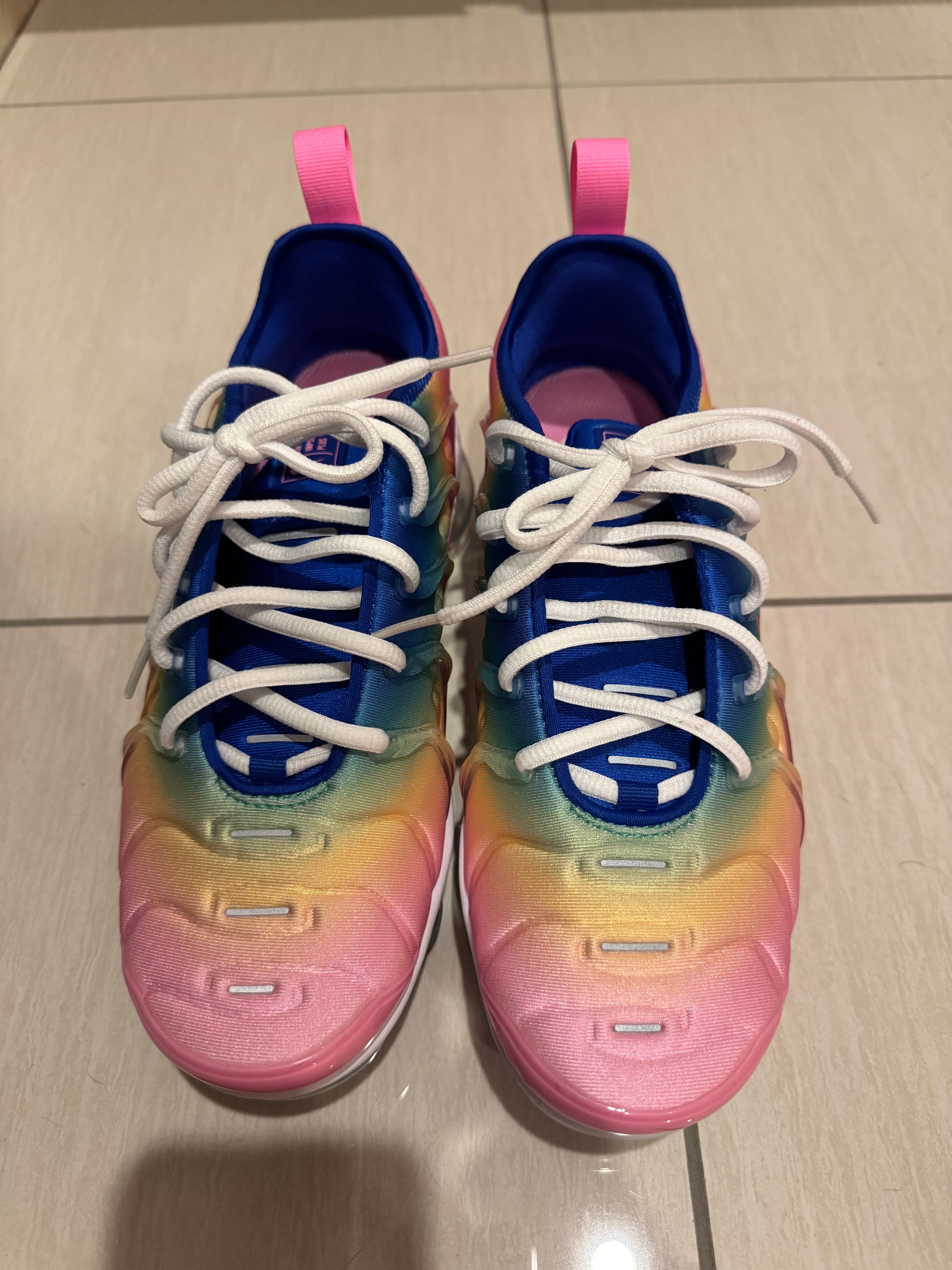 Nike Women's Air Vapormax Plus "Pink Spell/Citron Pulse"