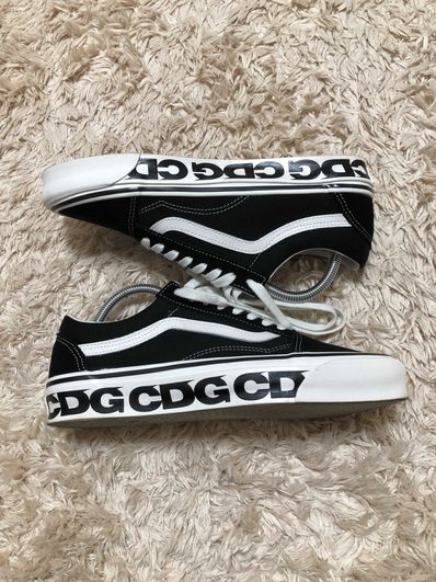 COMME des GARCONS CDG × Vans Old Skool LX "Black/White"