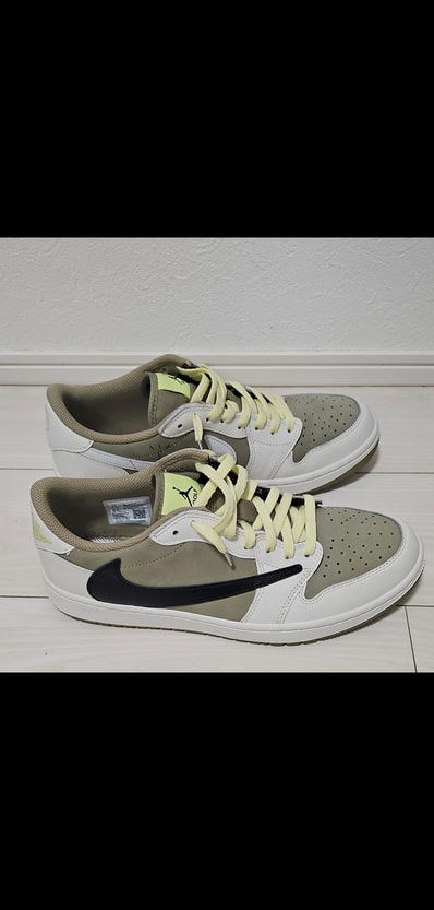 Travis Scott × Nike Air Jordan 1 Low Golf NRG "Neutral Olive"