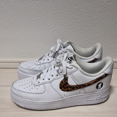 GOODENOUGH × Supreme × Nike Air Force 1 Low "White/Leopard" (25SS Week15)