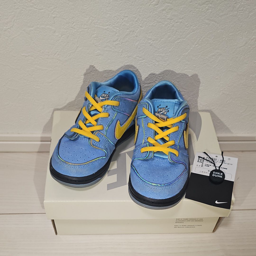 The Powerpuff Girls × Nike SB TD Dunk Low Pro QS "Bubbles"