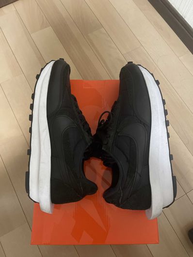 sacai × Nike LDV Waffle "Triple Black"