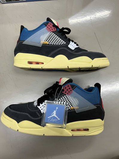 UNION × NIKE AIR JORDAN 4 "OFF NOIR"