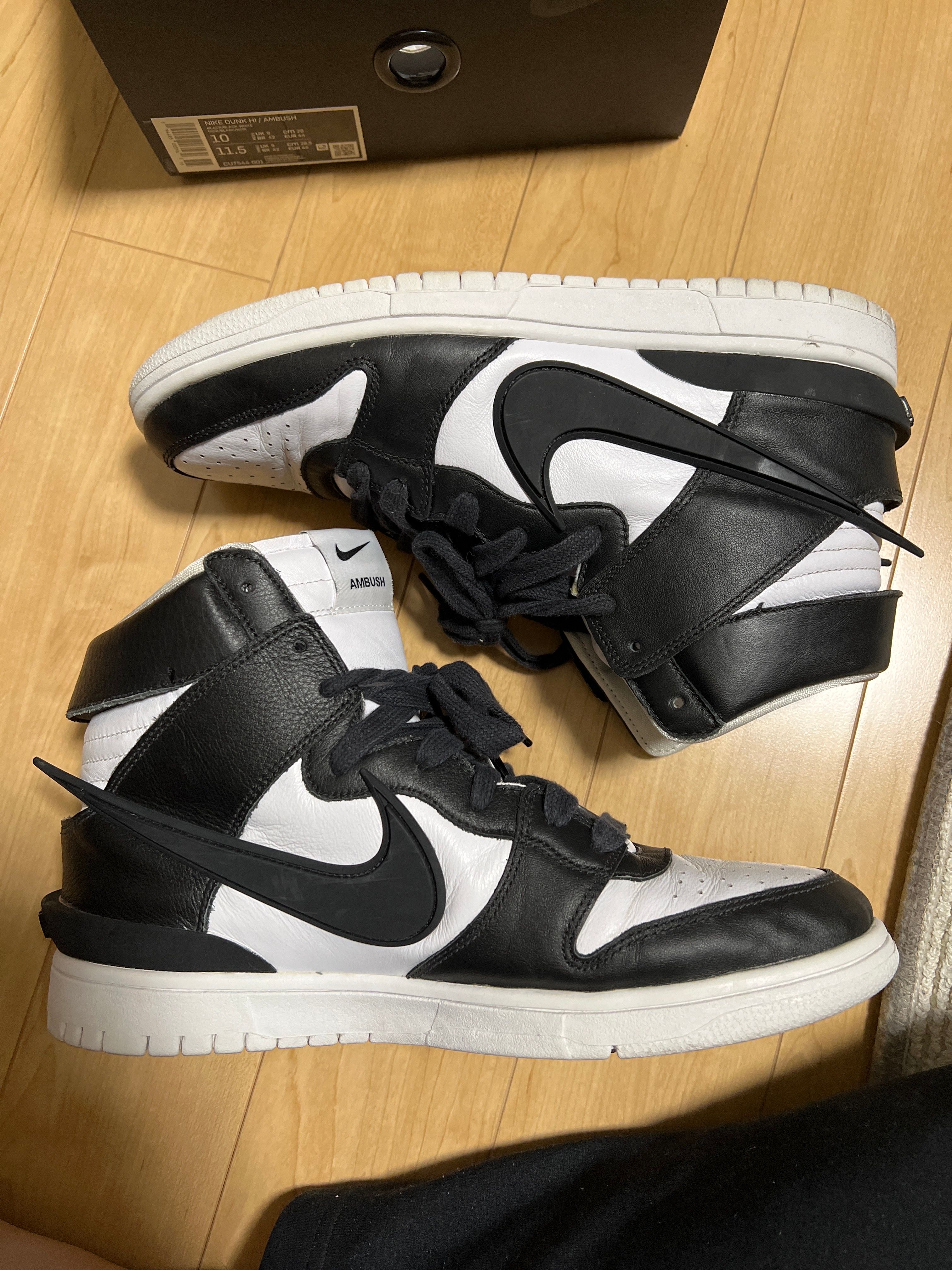 AMBUSH × Nike Dunk High "Black"