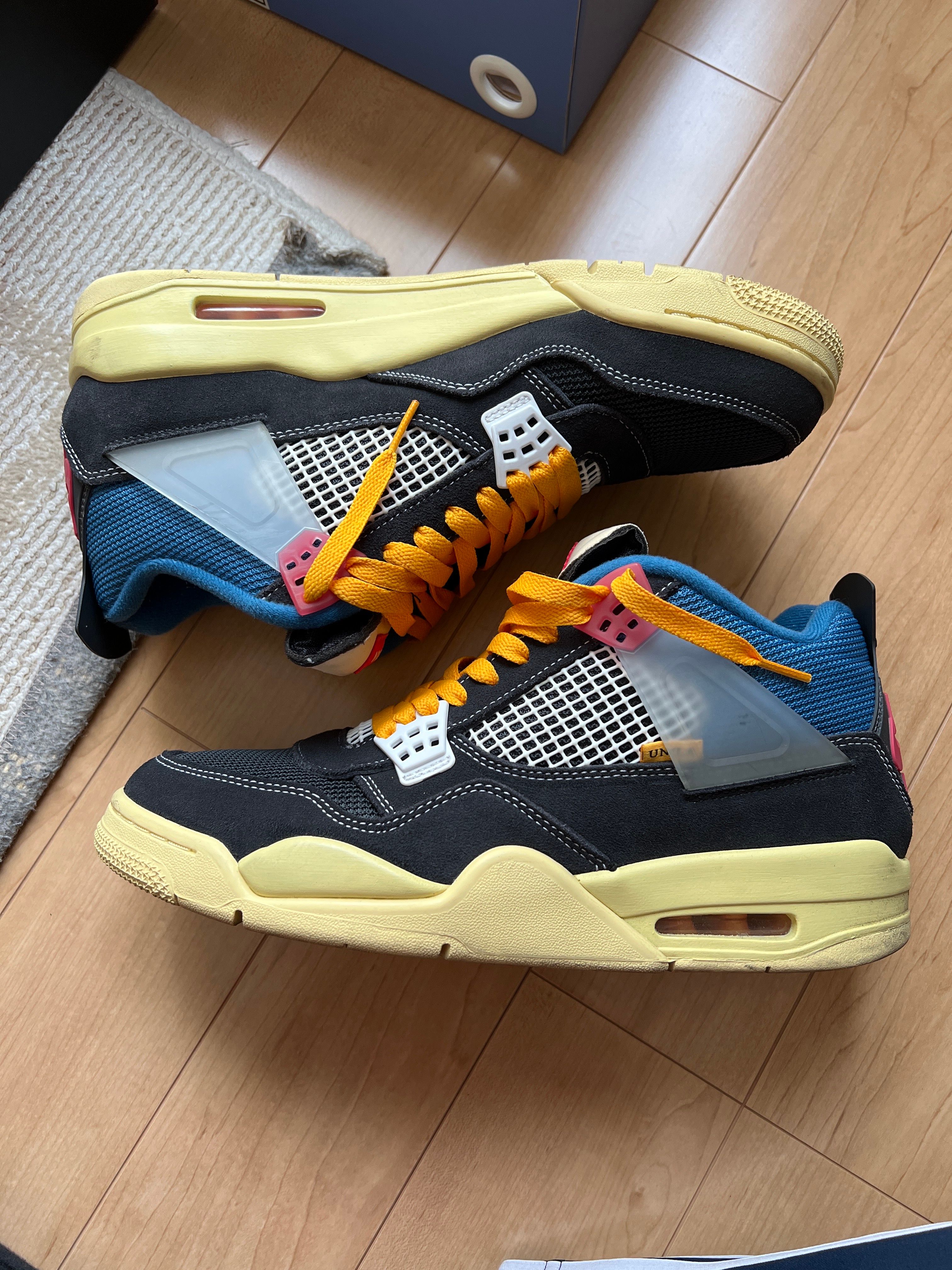 UNION × Nike Air Jordan 4 "Off Noir"