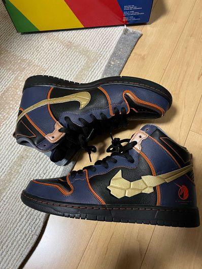 Gundam Unicorn × Nike SB Dunk High PRO QS "Banshee"