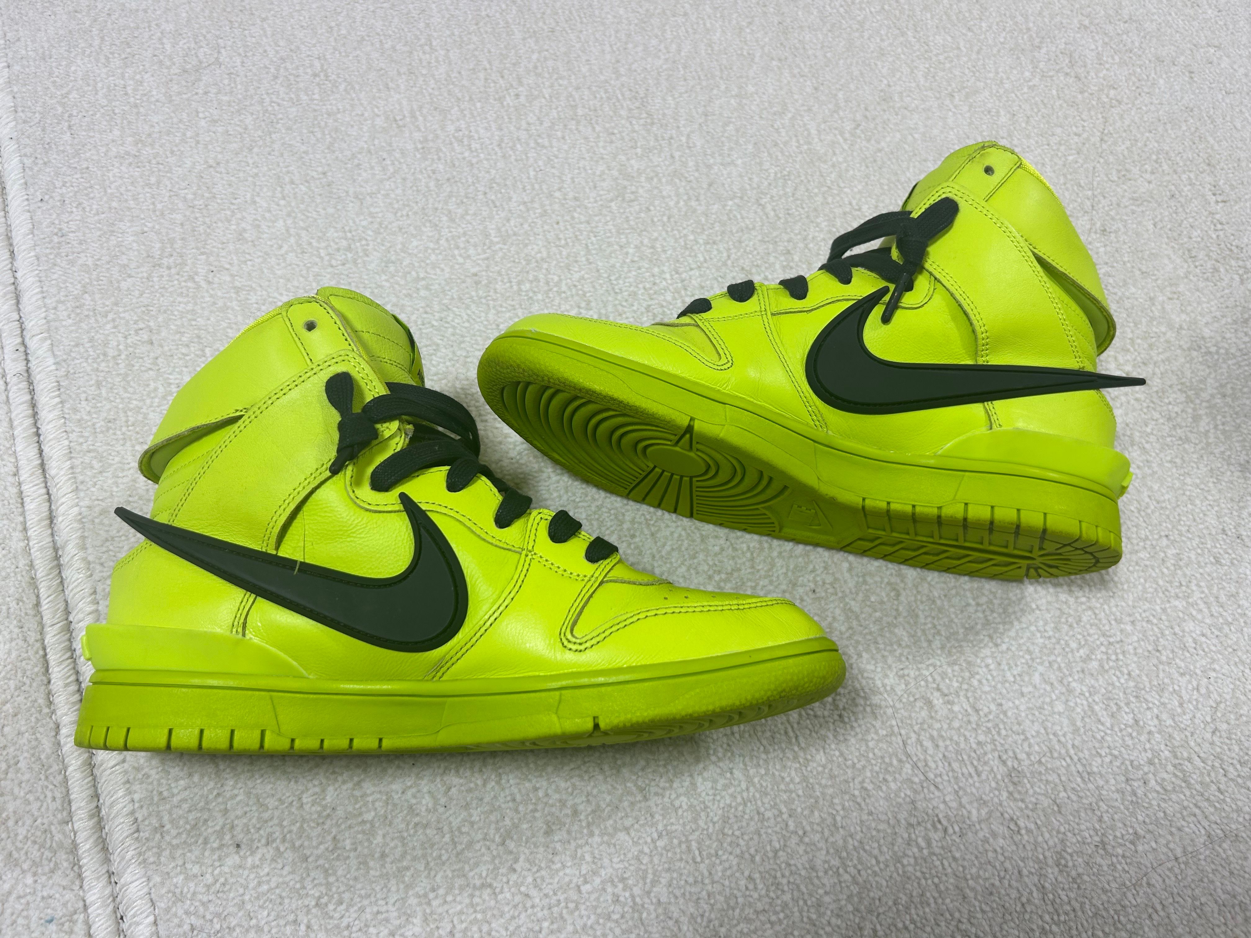 Ambush × Nike Dunk High "Flash Lime"