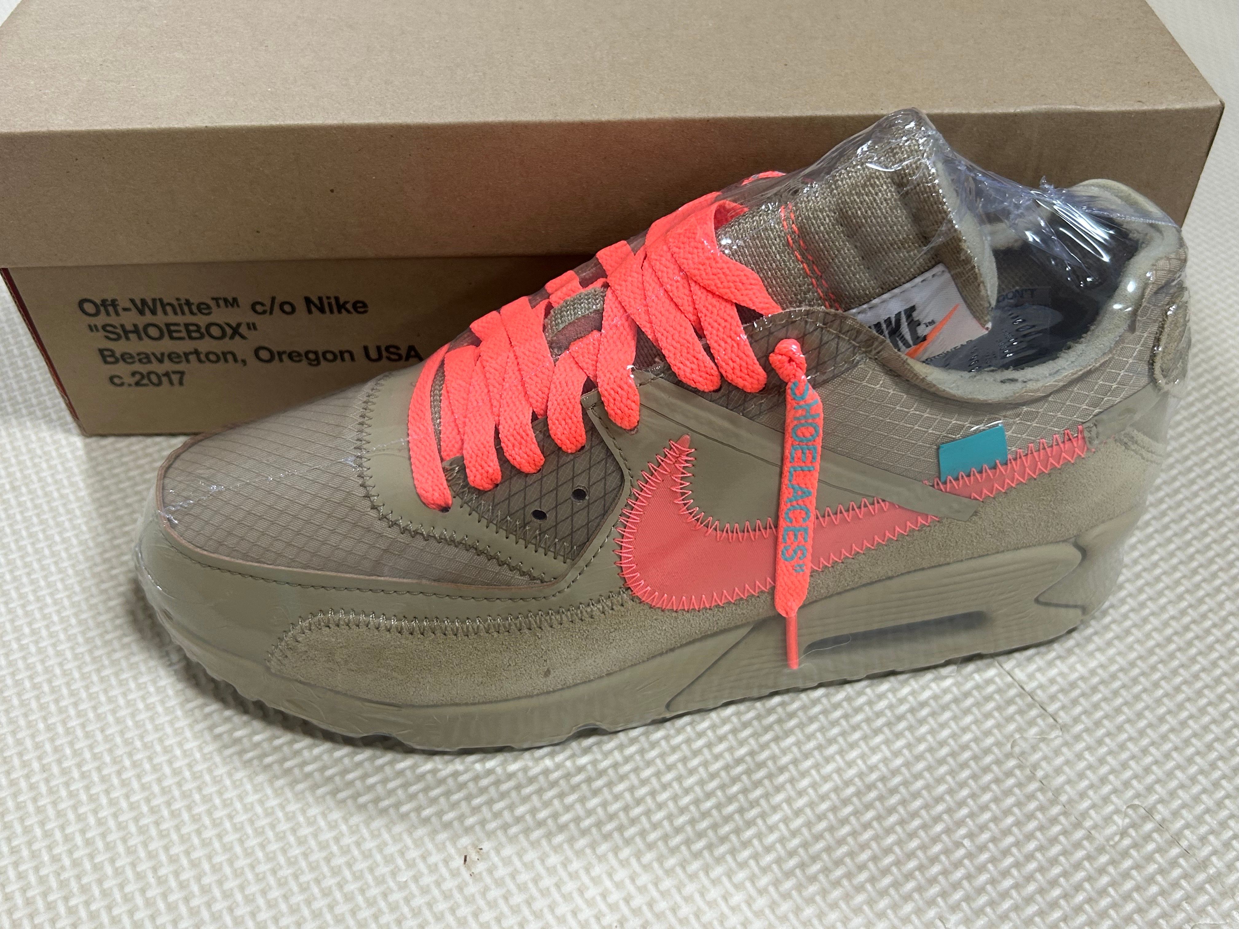 Off-White × Nike Air Max 90 "Desert Ore"