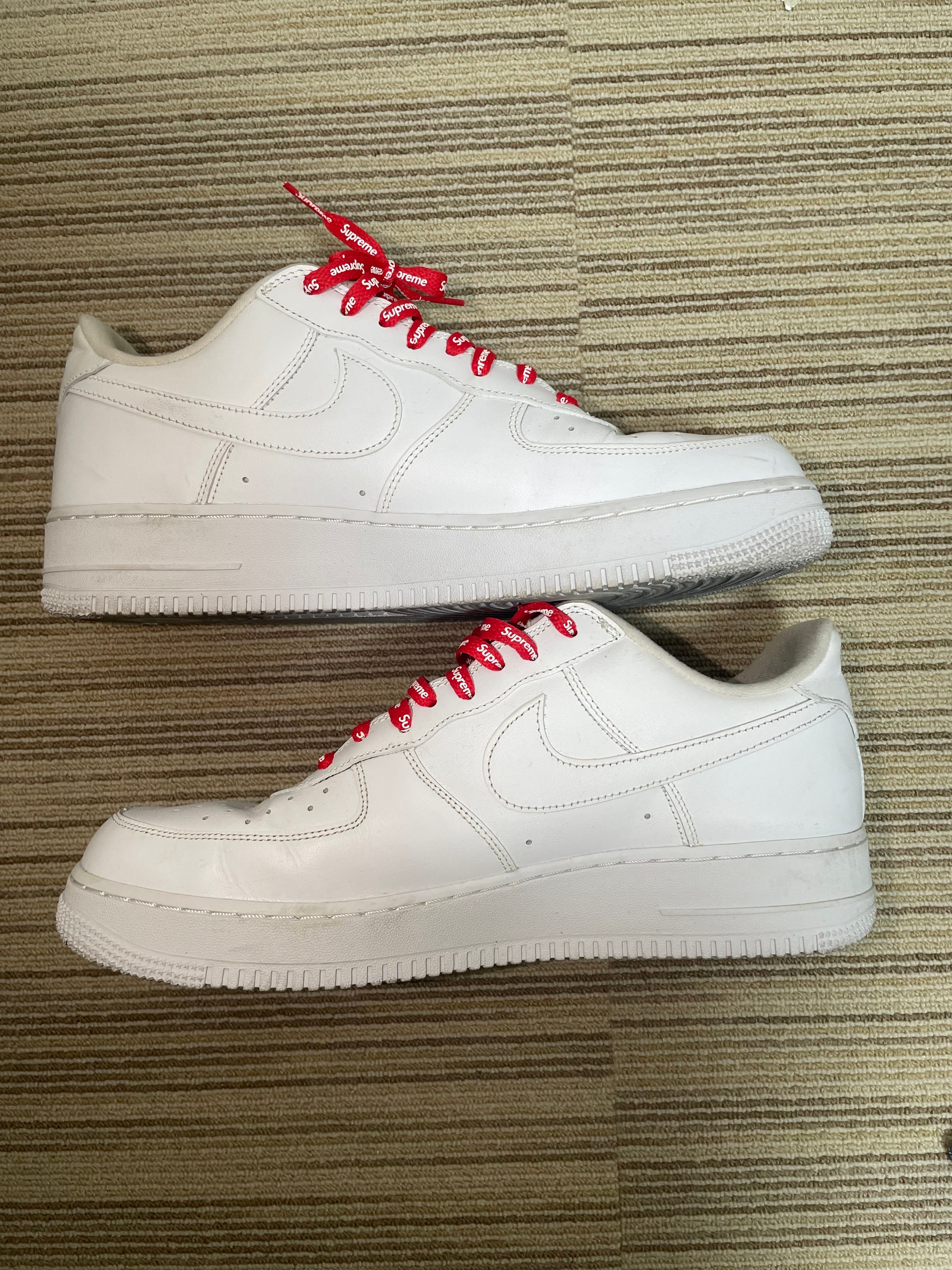 Supreme × Nike Air Force 1 Low "White"