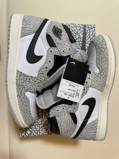 Nike Air Jordan 1 High OG "White Cement/Safari"