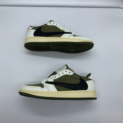 Travis Scott × Nike Air Jordan 1 Low OG SP "Reverse Olive"