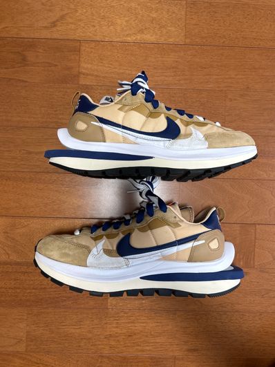 Sacai × Nike Vapor Waffle "Sesame And Blue Void"