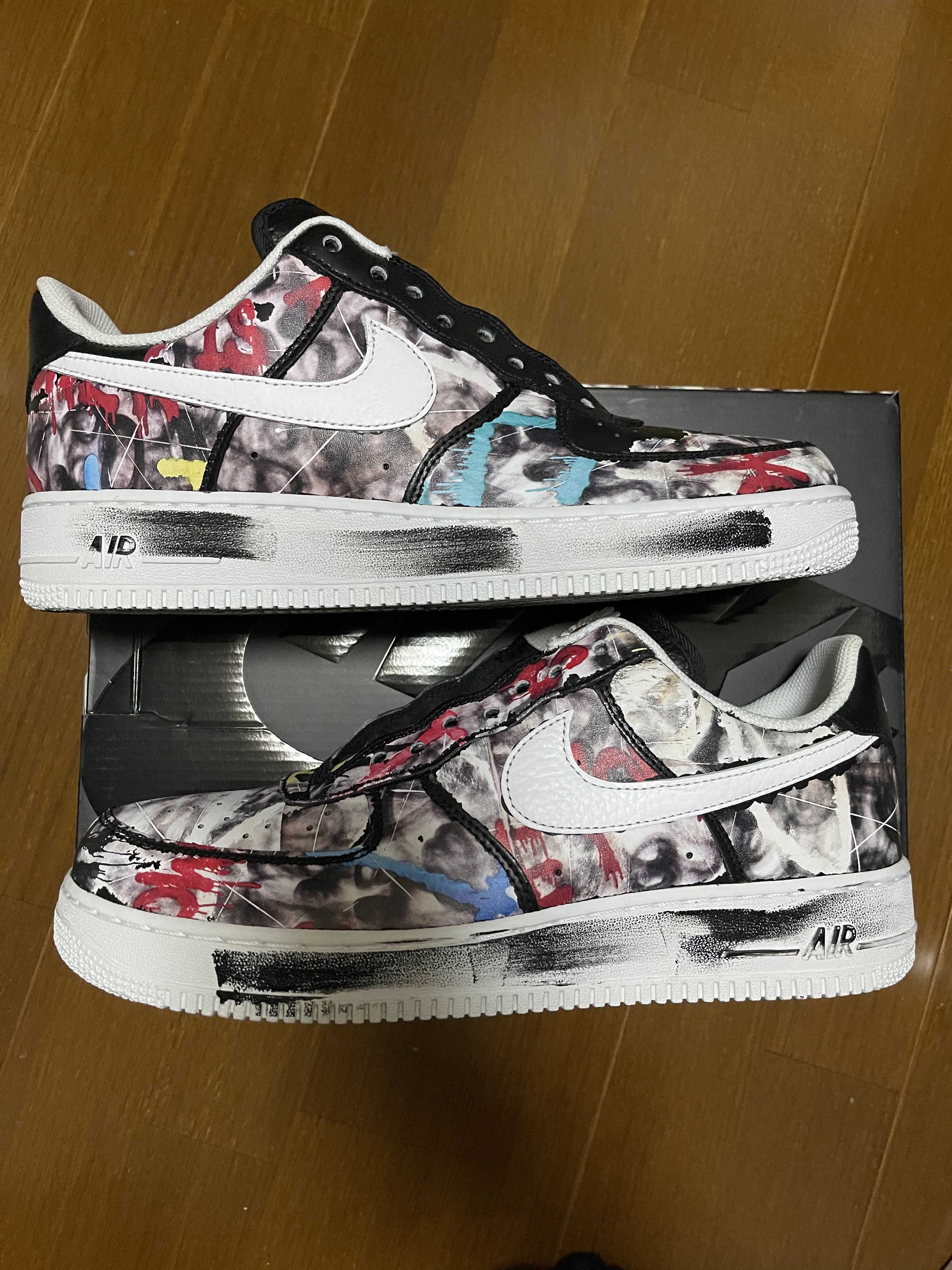PEACEMINUSONE × Nike Air Force 1 Low Para Noise "Black" / G-DRAGON