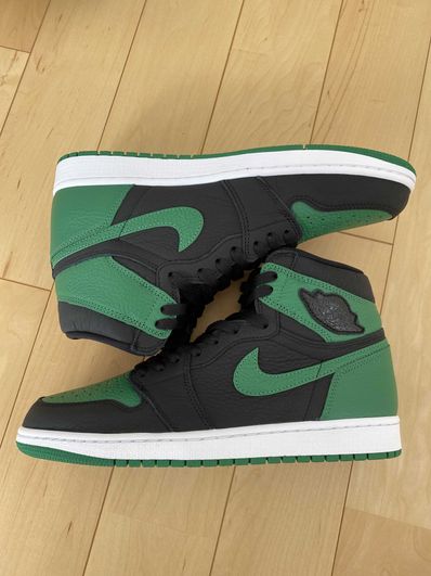 Nike Air Jordan 1 Retro High OG "Black/Pine Green" (2020)