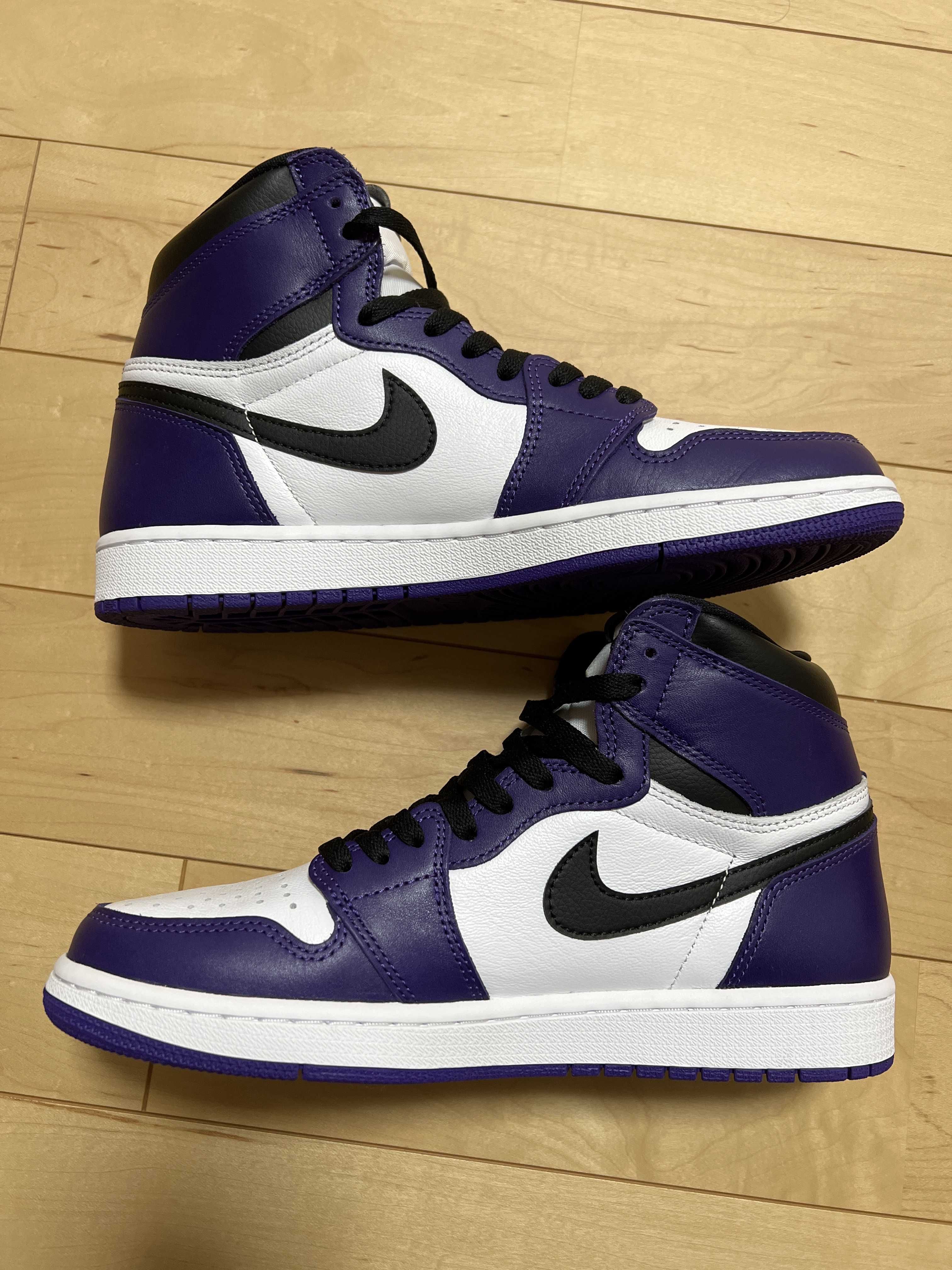 Nike Air Jordan 1 Retro High OG "Court Purple White/Black" (2020)   