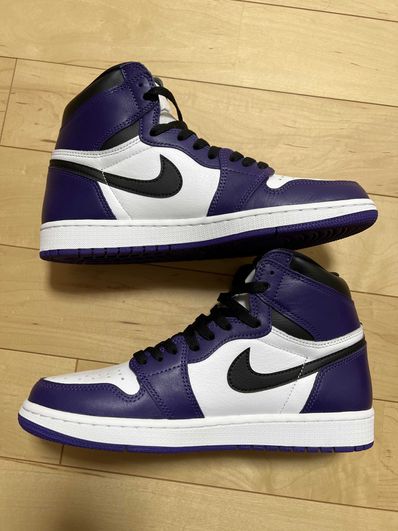 Nike Air Jordan 1 Retro High OG "Court Purple White/Black" (2020)
