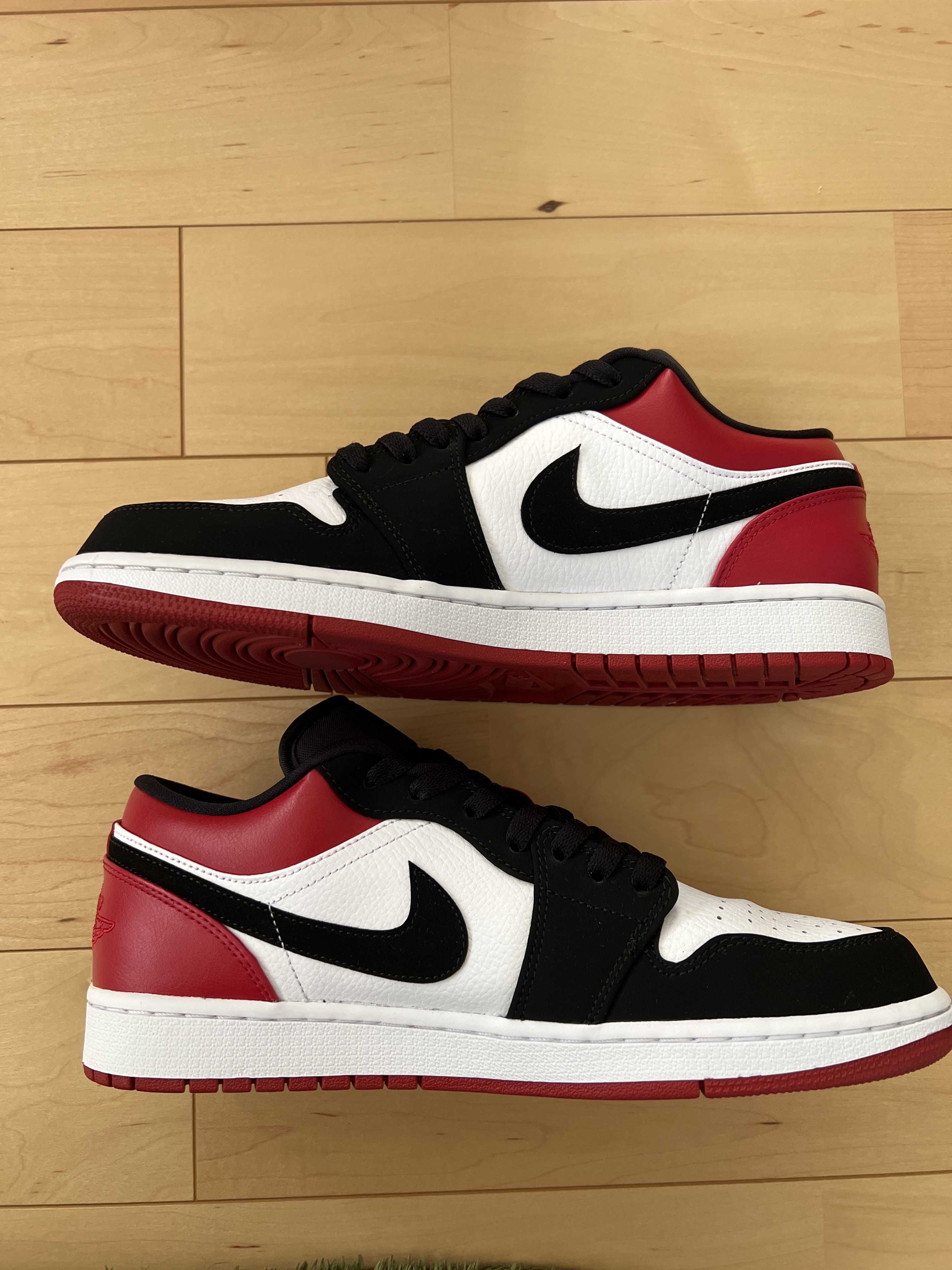 Nike Air Jordan 1 Low "Black Toe"