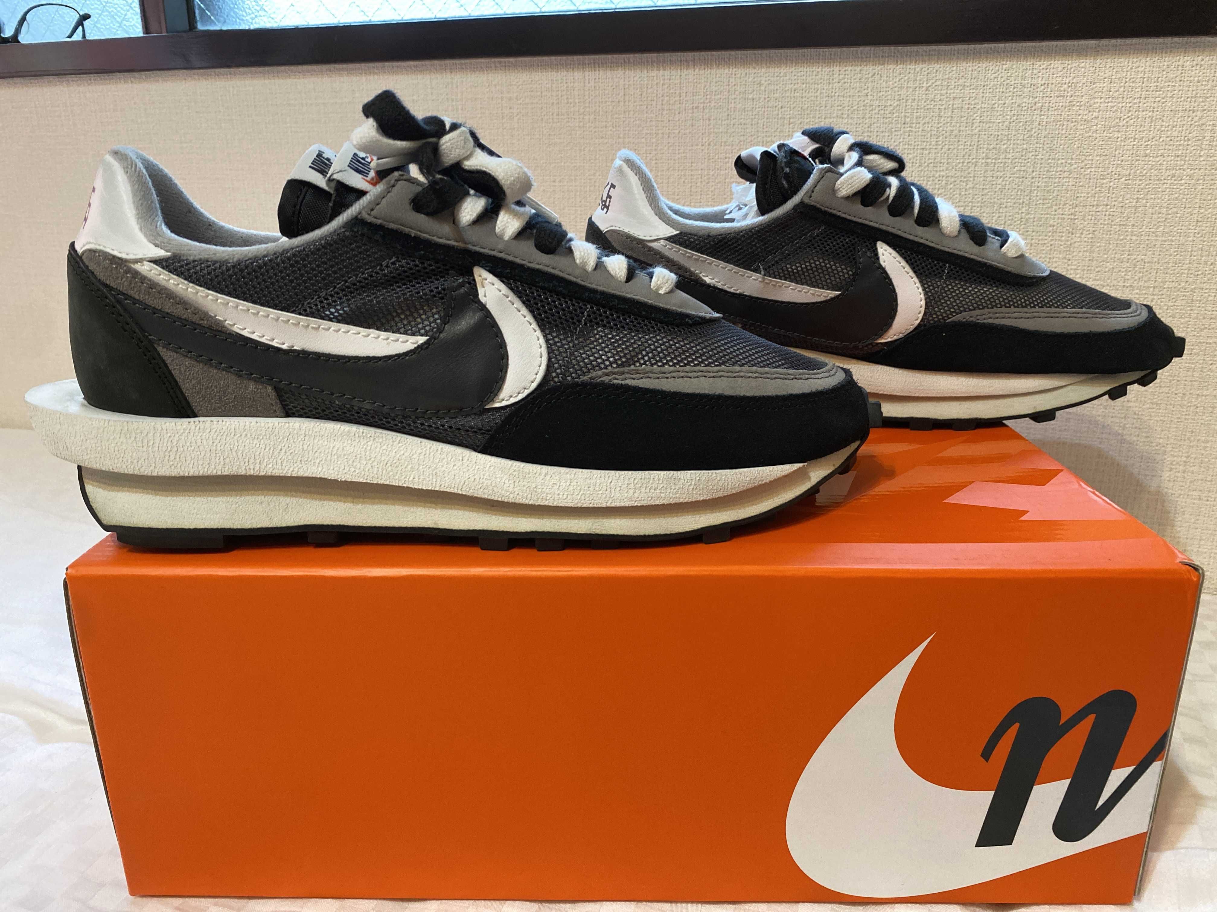 sacai × Nike LD Waffle "Black"