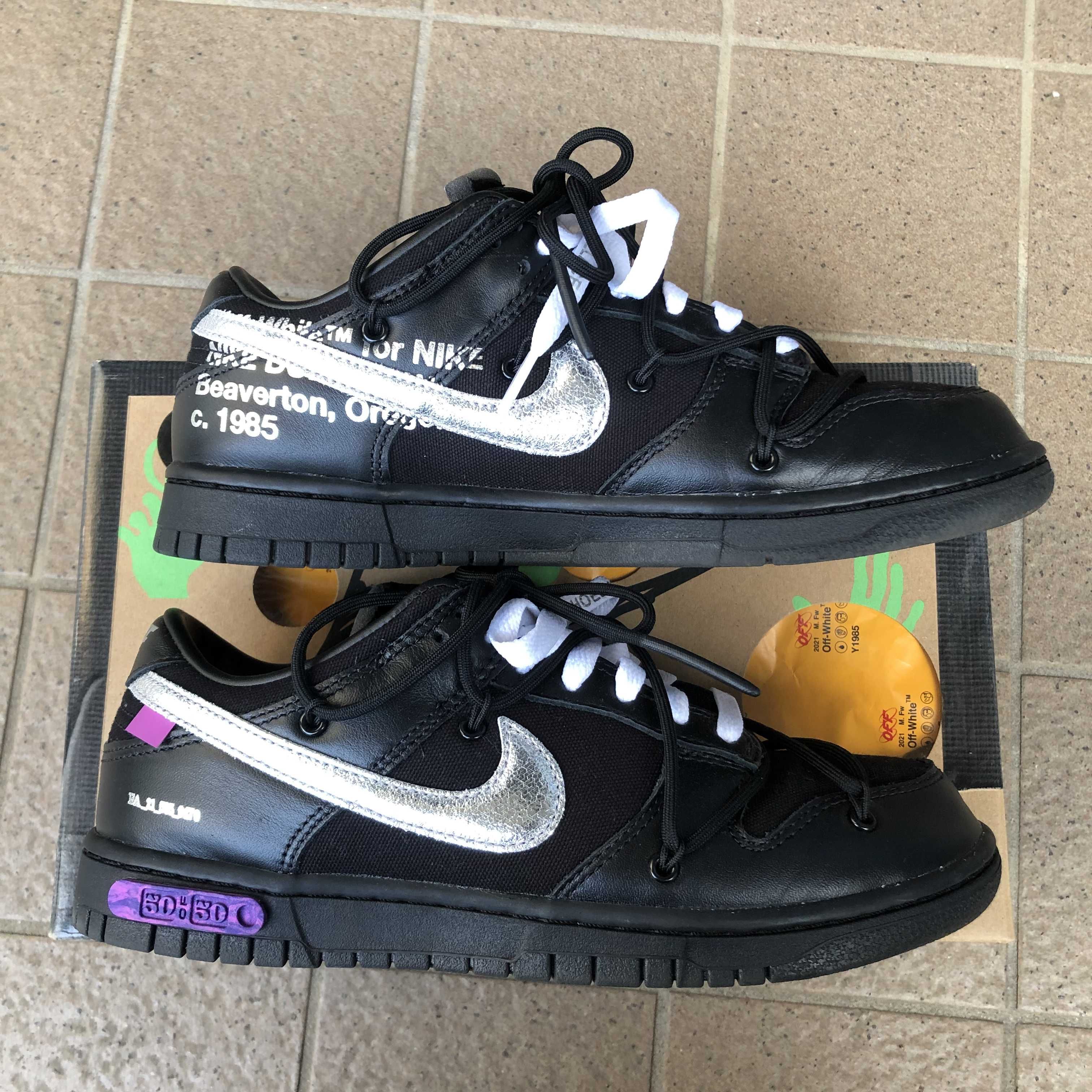 Off-White × Nike Dunk Low 1 of 50 "Lot.50"