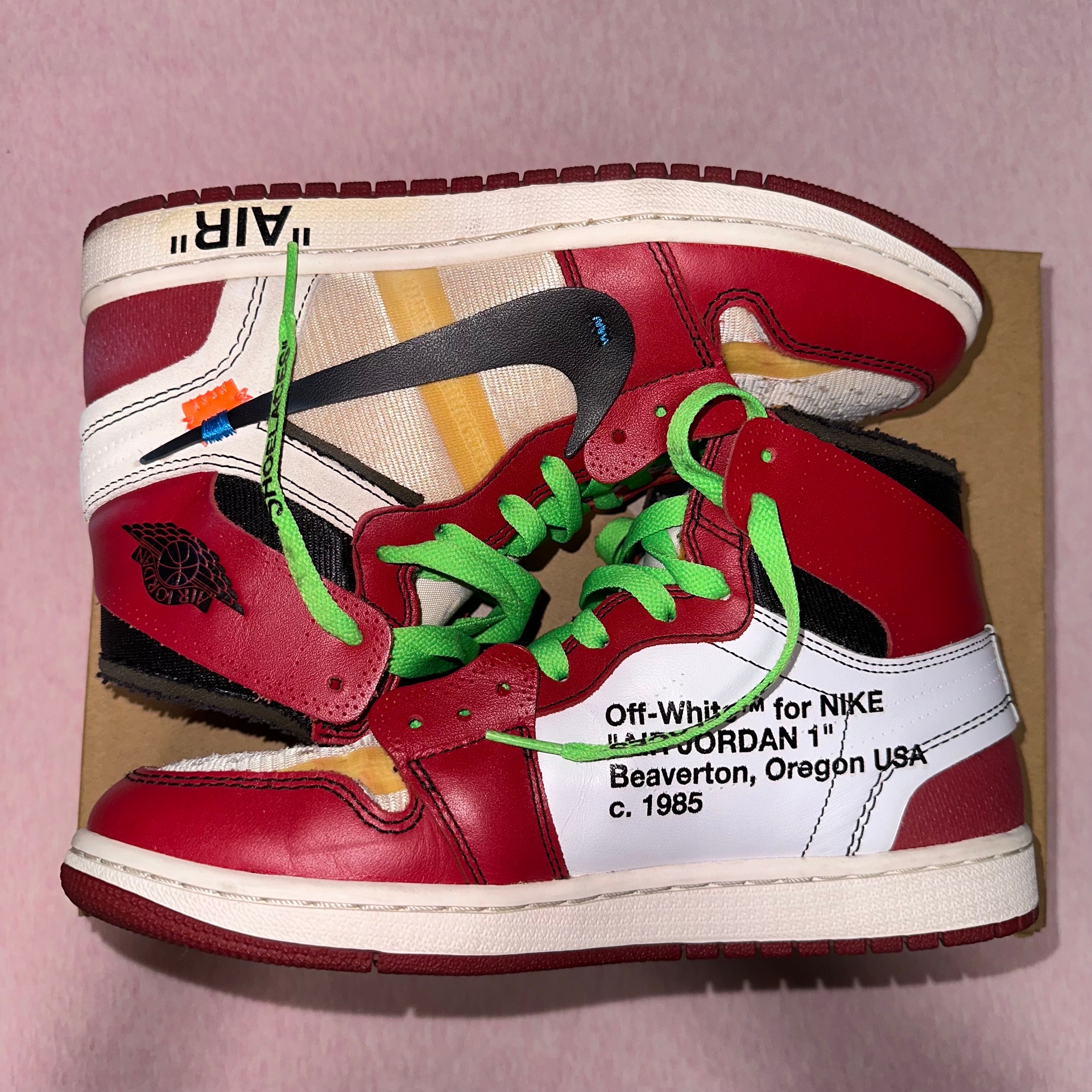 Off-White × Nike Air Jordan 1 Retro High The Ten "Chicago"