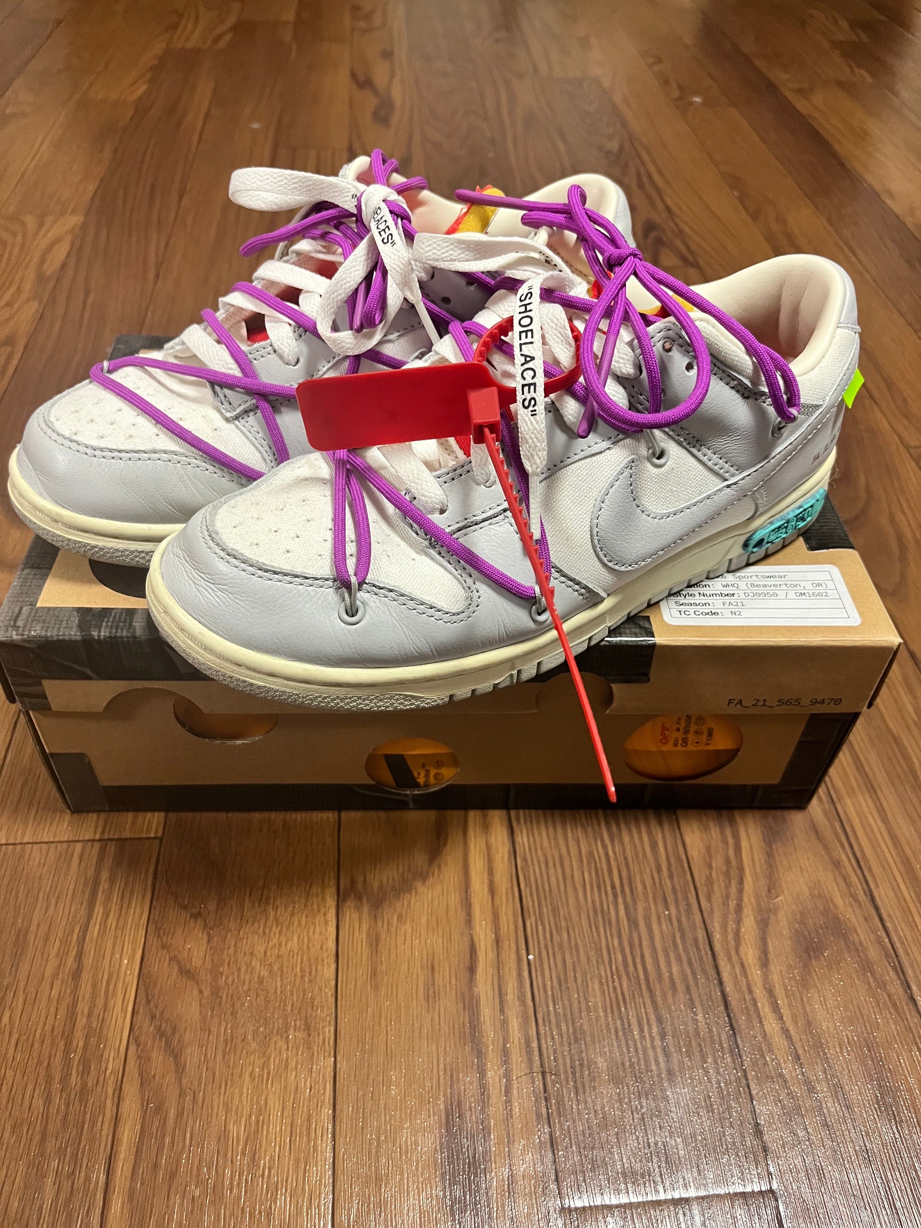 Off-White × Nike Dunk Low 1 of 50 "Lot.45"