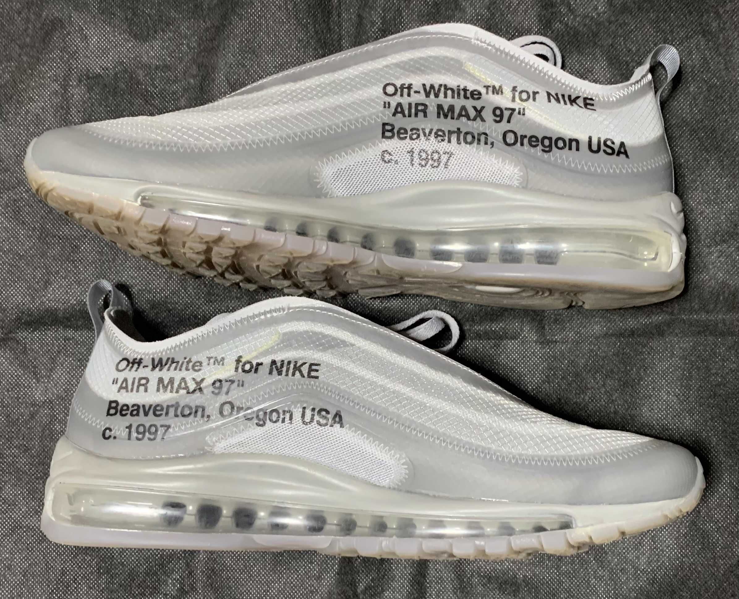 Off-White × Nike Air Max 97 "Grey"